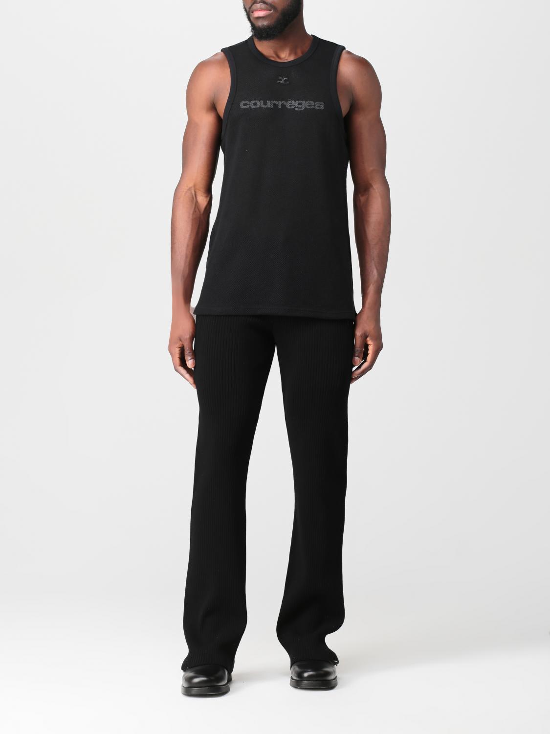 Pantalon Courrèges: Pantalon Courrèges homme noir 2