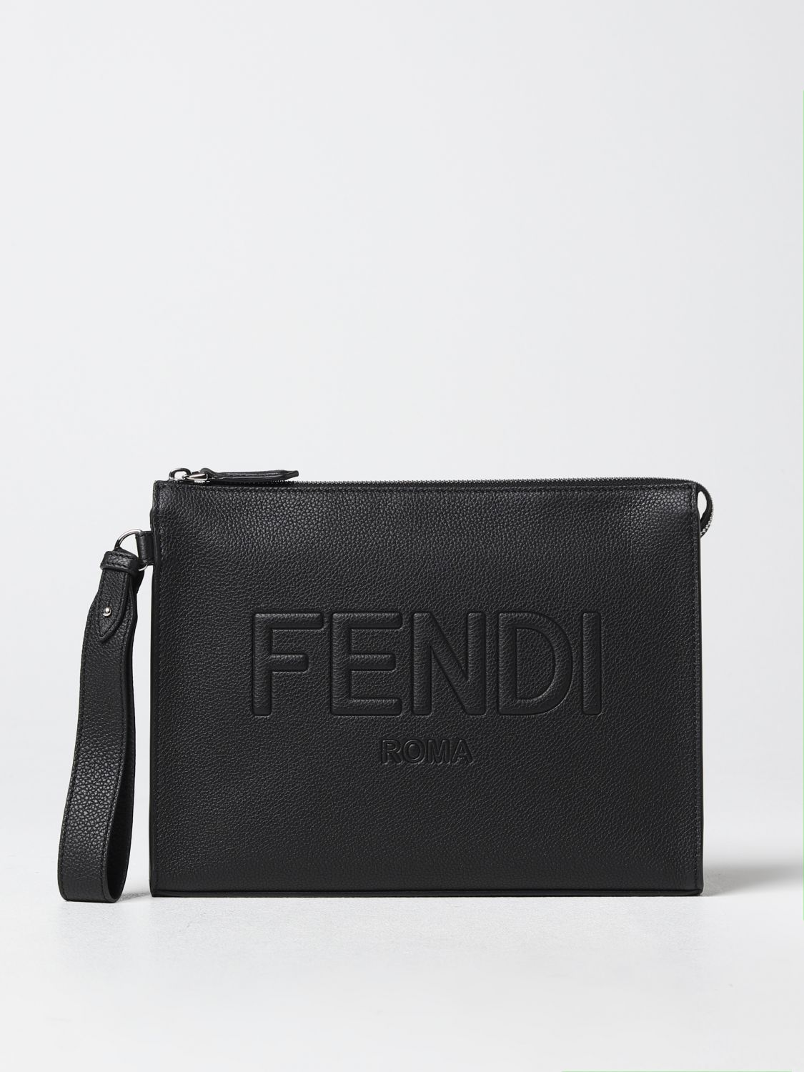 Fendi Clutch Bag in Black for Men