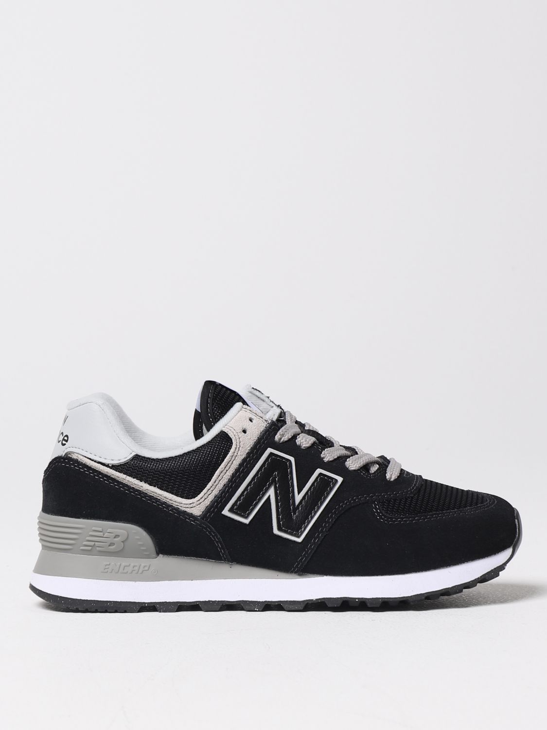 NEW BALANCE: sneakers for woman - Black | New Balance sneakers WL574EVB ...