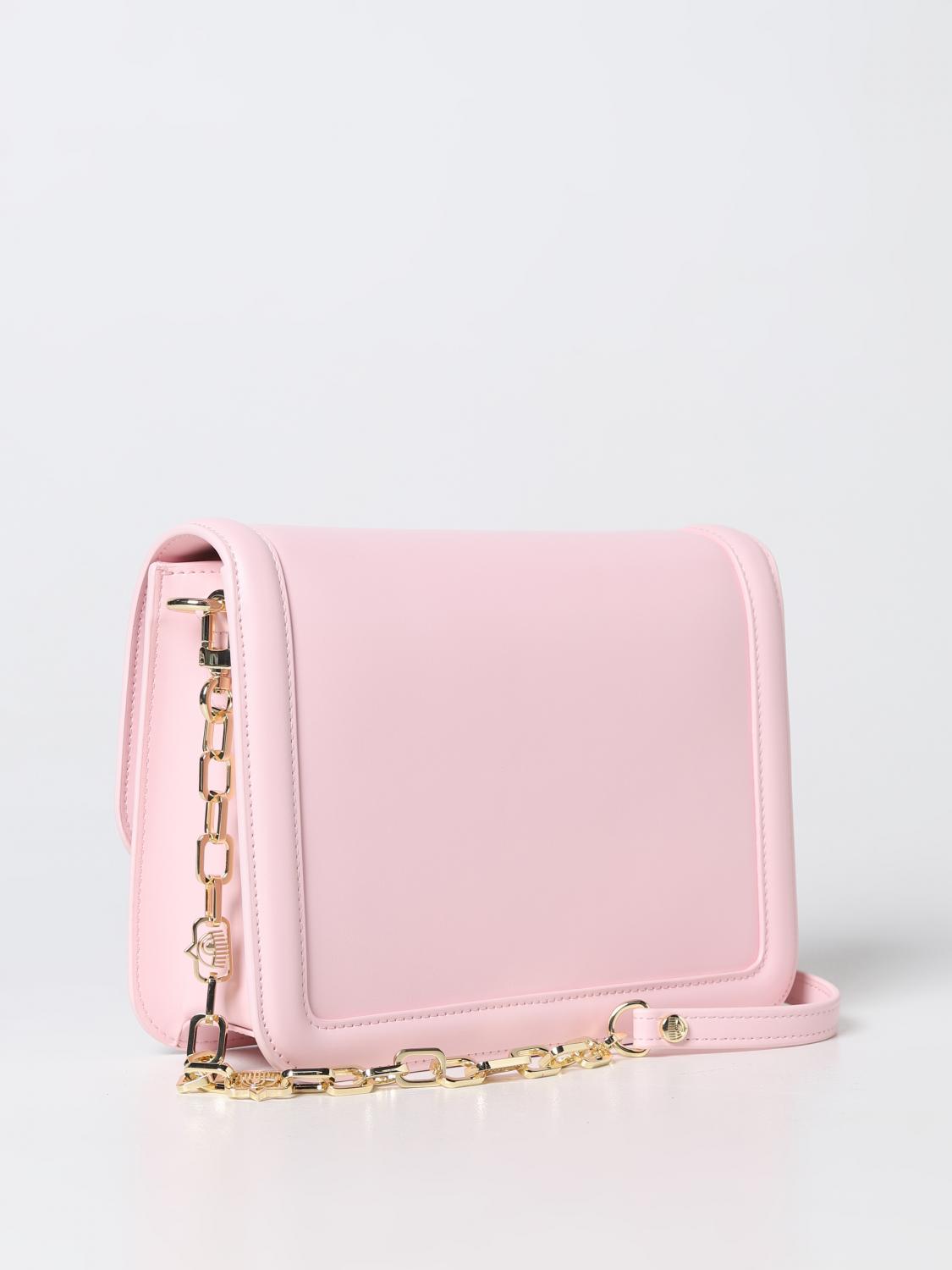 Borse a tracolla Chiara Ferragni: Borsa Chiara Ferragni in pelle sintetica rosa 2