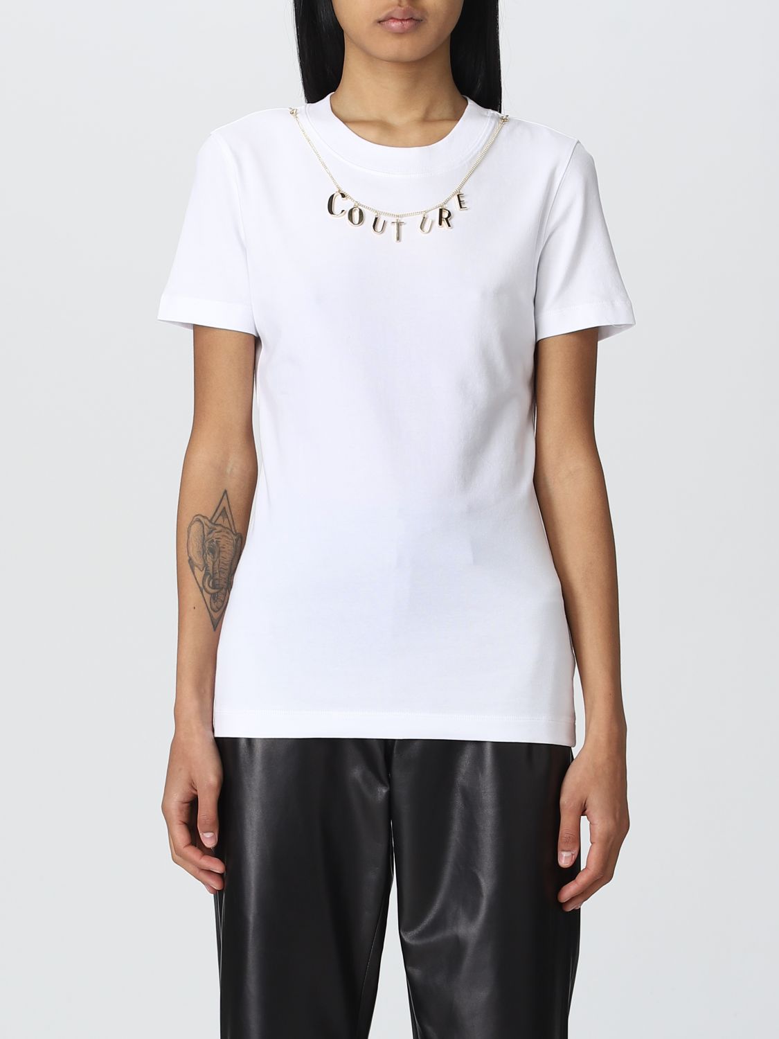 Versace Jeans Couture T-shirt  Woman Colour White