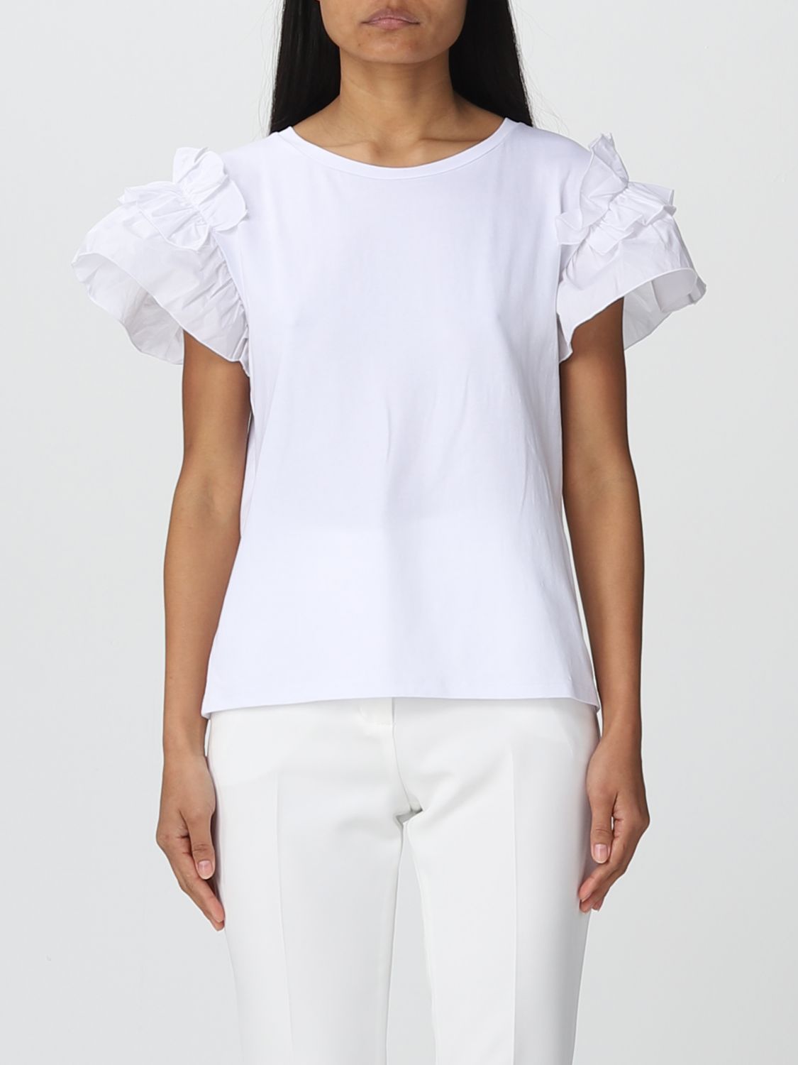 Liu •jo Polo Shirt Liu Jo Woman In White