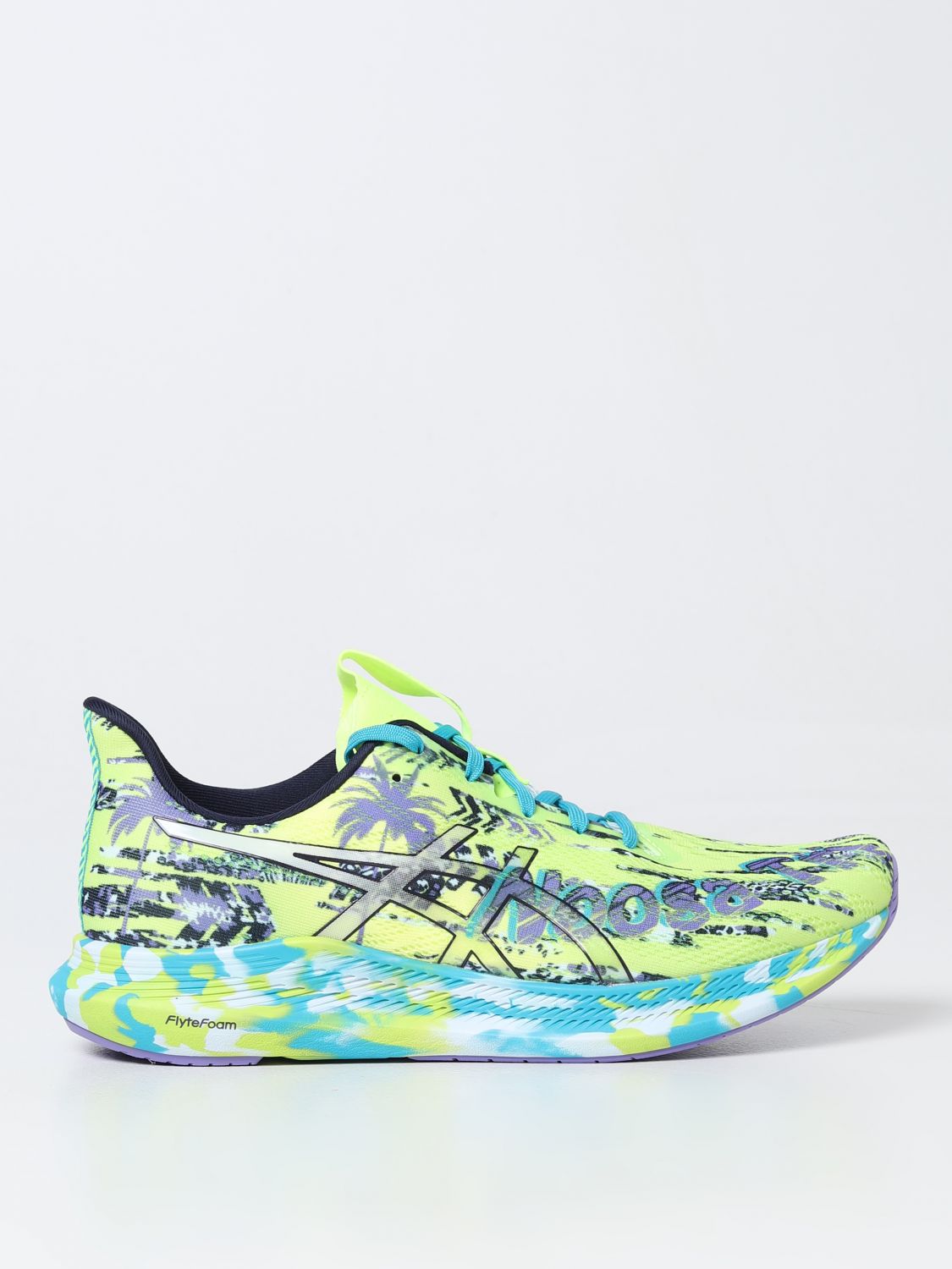 ASICS: sneakers for man - Lime | Asics 1011B368 online GIGLIO.COM