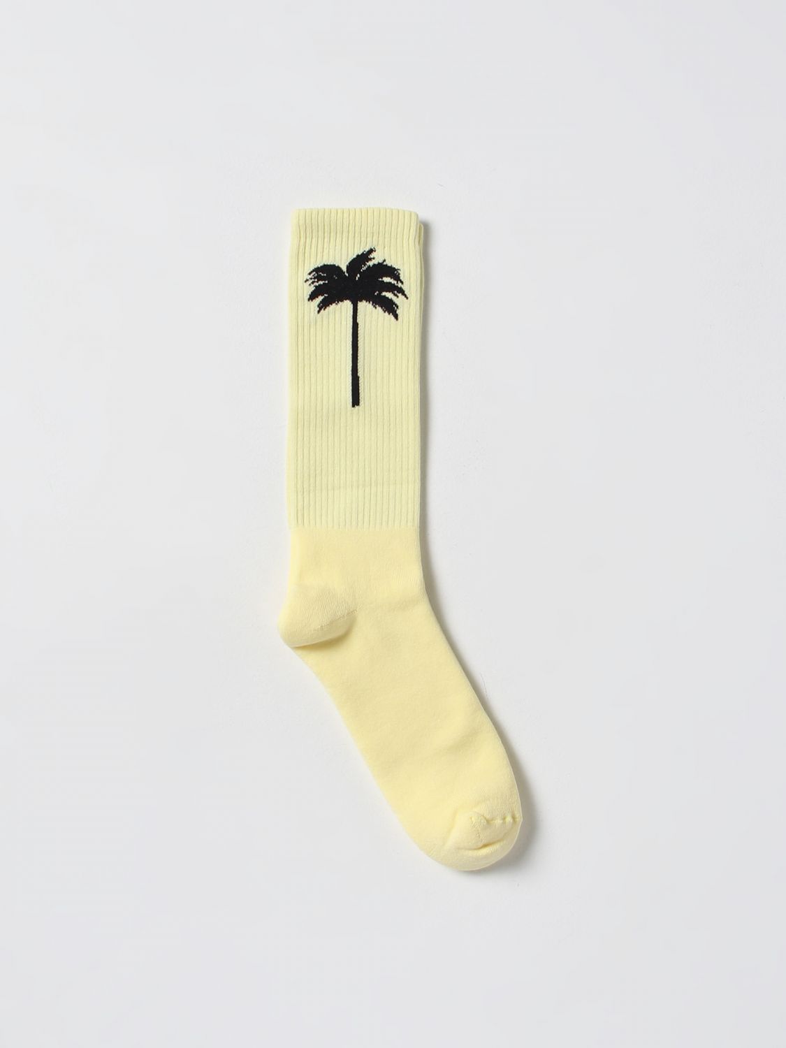 Palm Angels Socks  Men Color Yellow