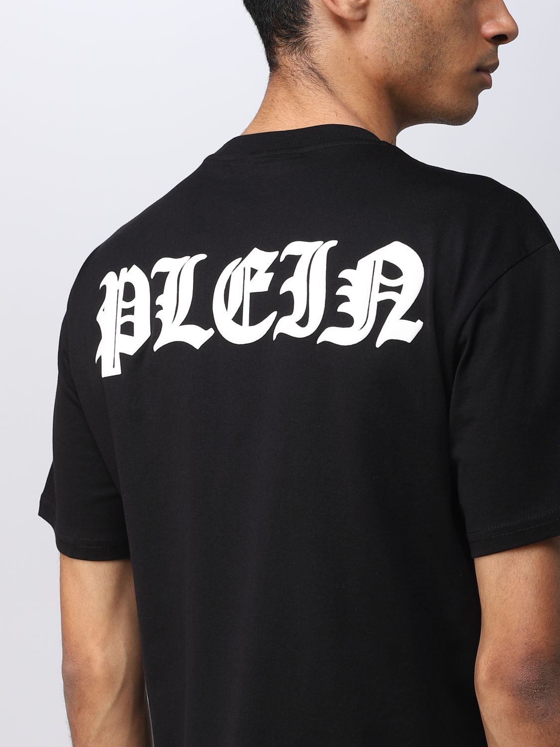 PHILIPP PLEIN: t-shirt for man - Black | Philipp Plein t-shirt ...