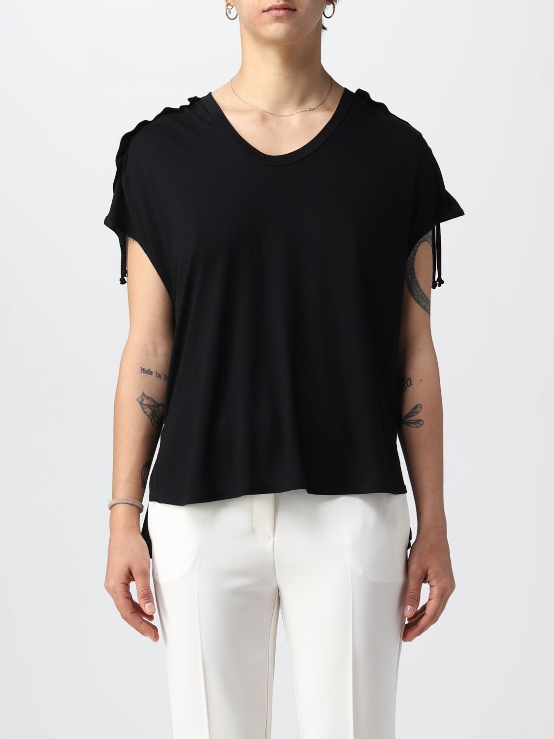 Drumohr T-shirt  Woman Color Black