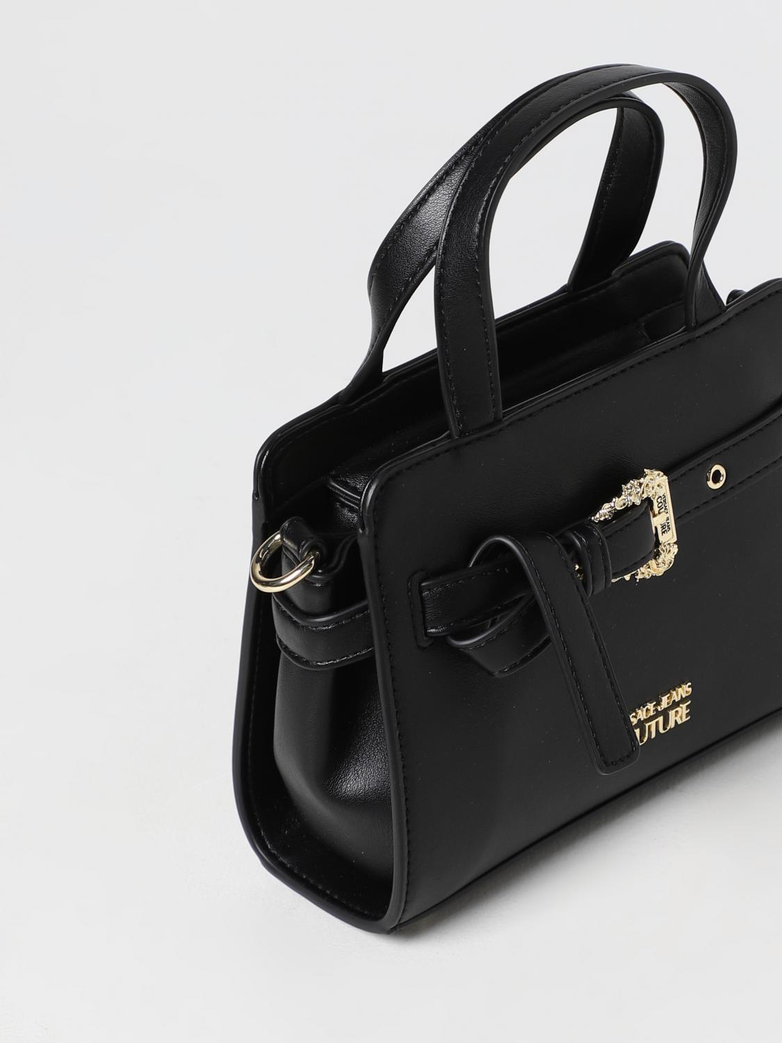 Borsa mini Versace Jeans Couture: Borsa Versace Jeans Couture in pelle sintetica nero 3