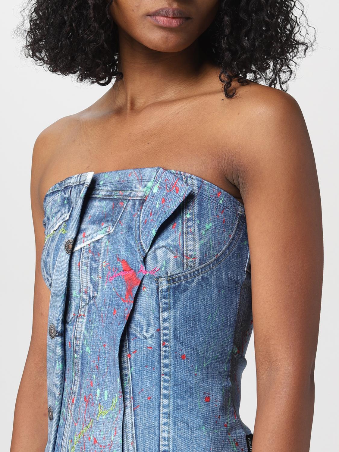 Top Andersson Bell: Top Andersson Bell para mujer azul oscuro 4