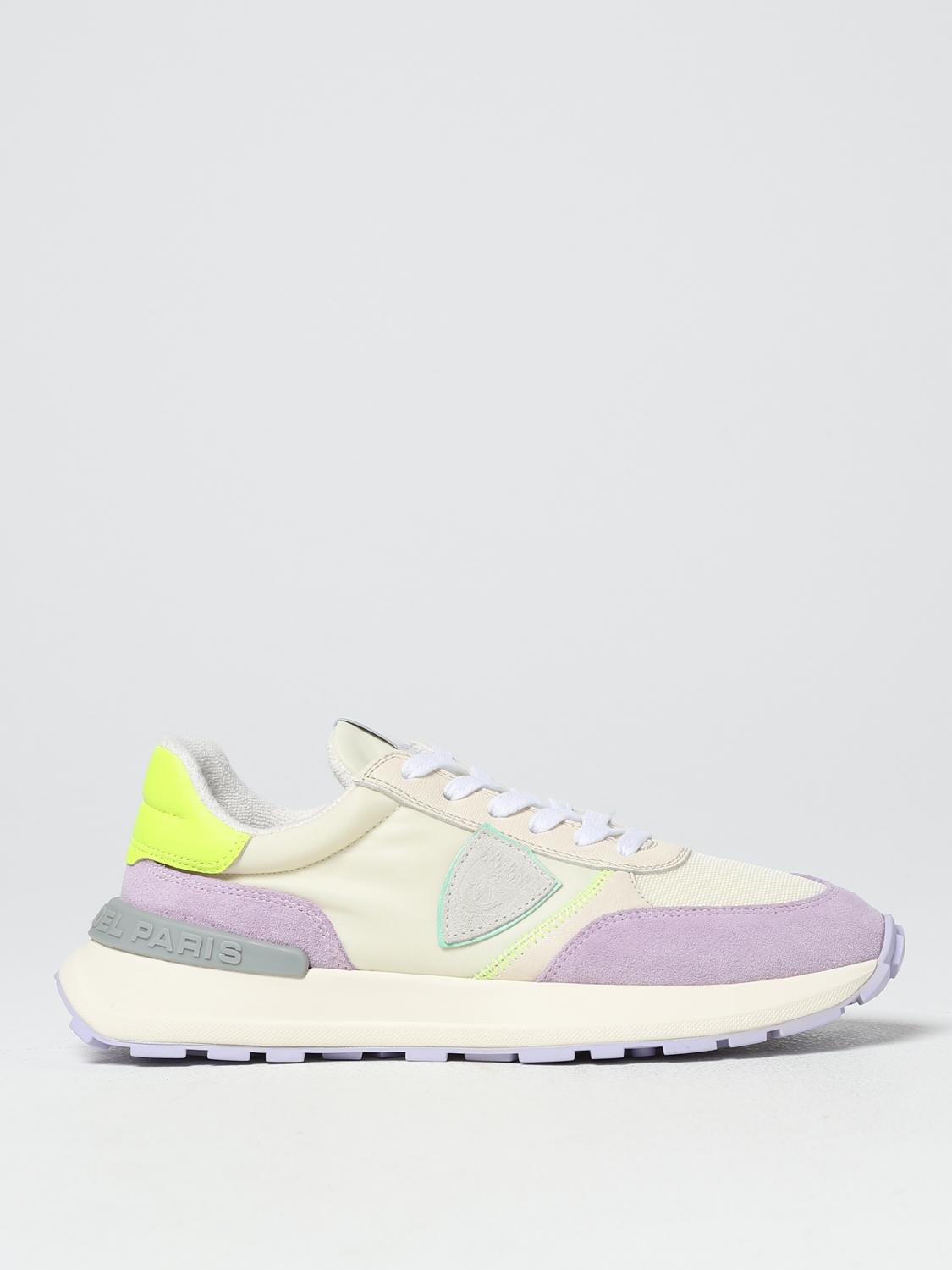 Sneakers Philippe Model: Philippe Model sneakers for woman lilac 1