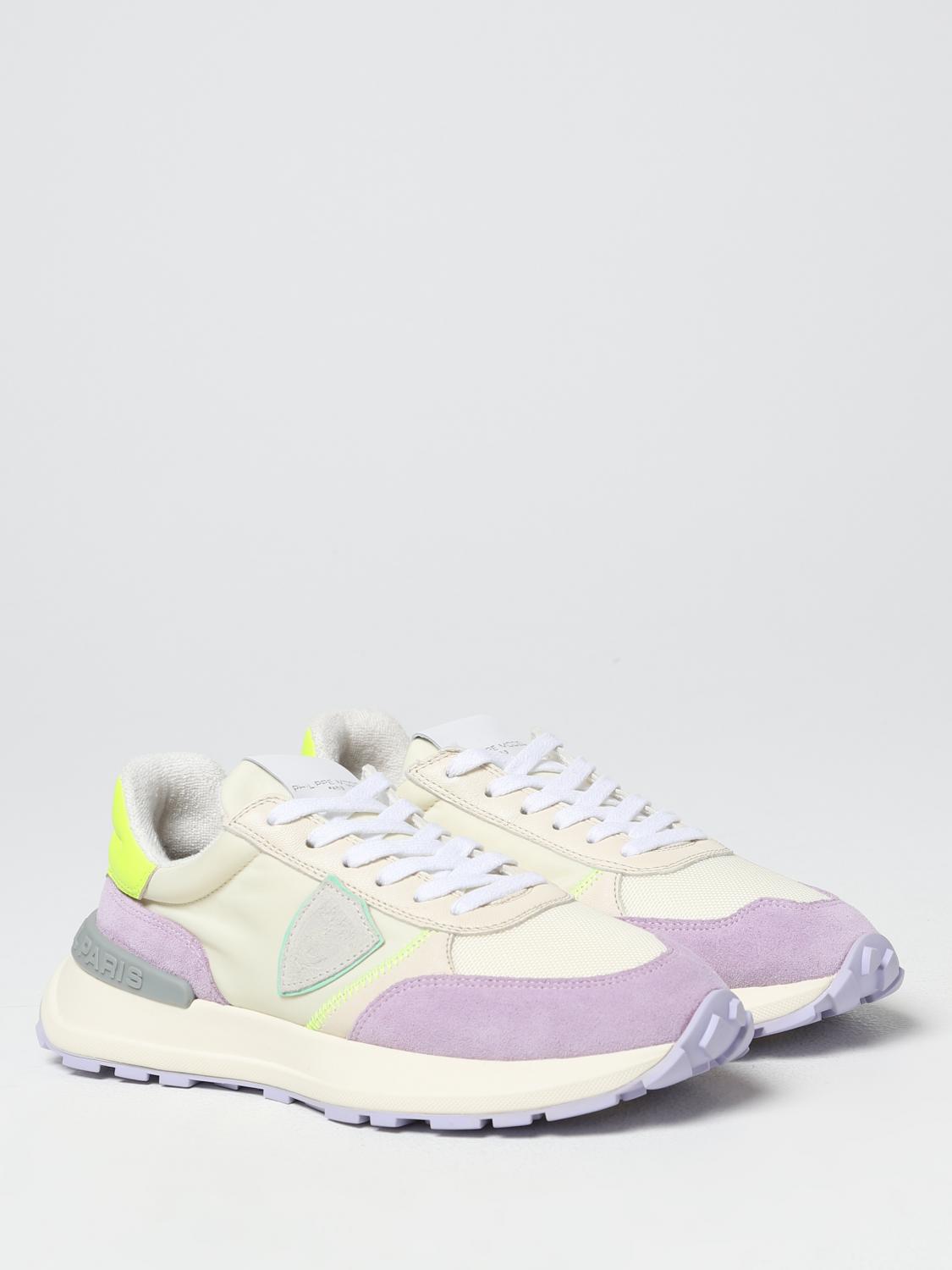 Sneakers Philippe Model: Philippe Model sneakers for woman lilac 2