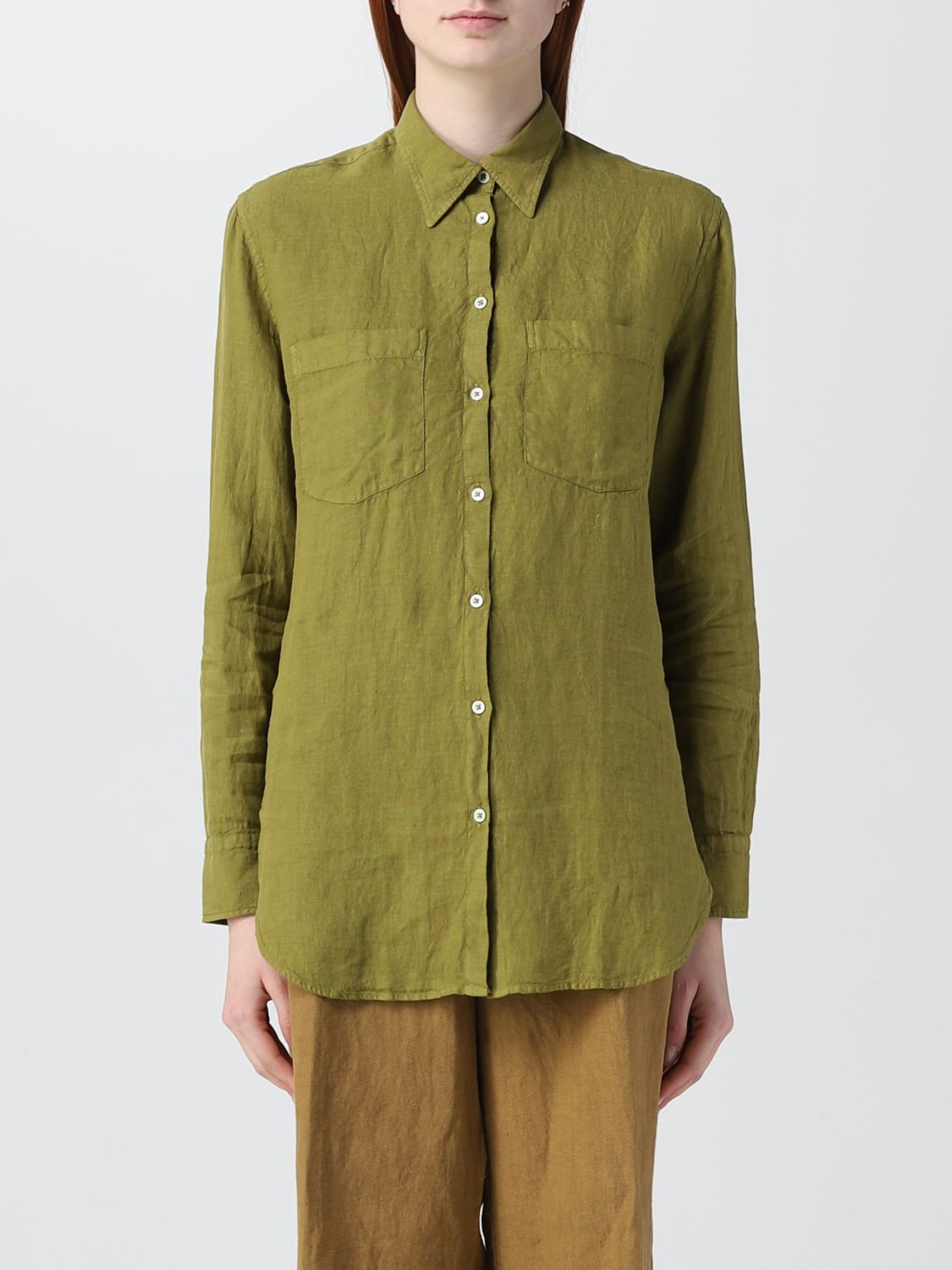 Massimo Alba Shirt  Woman Color Green