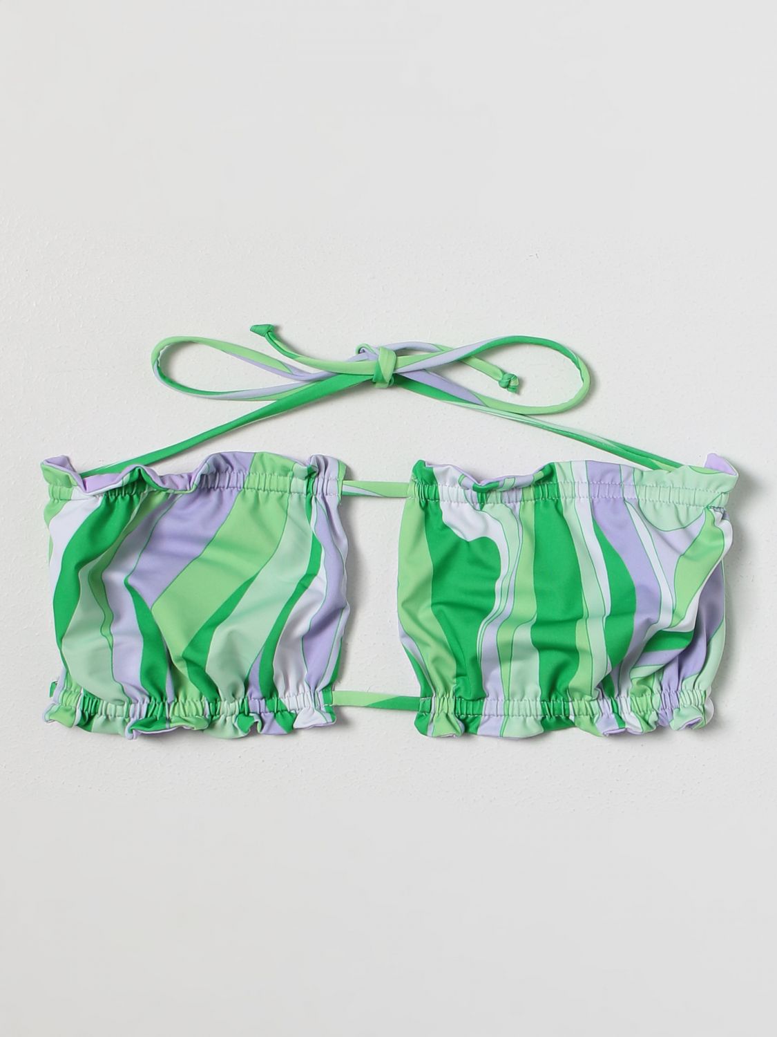MC2 SAINT BARTH: swimsuit for woman - Green | Mc2 Saint Barth swimsuit ...