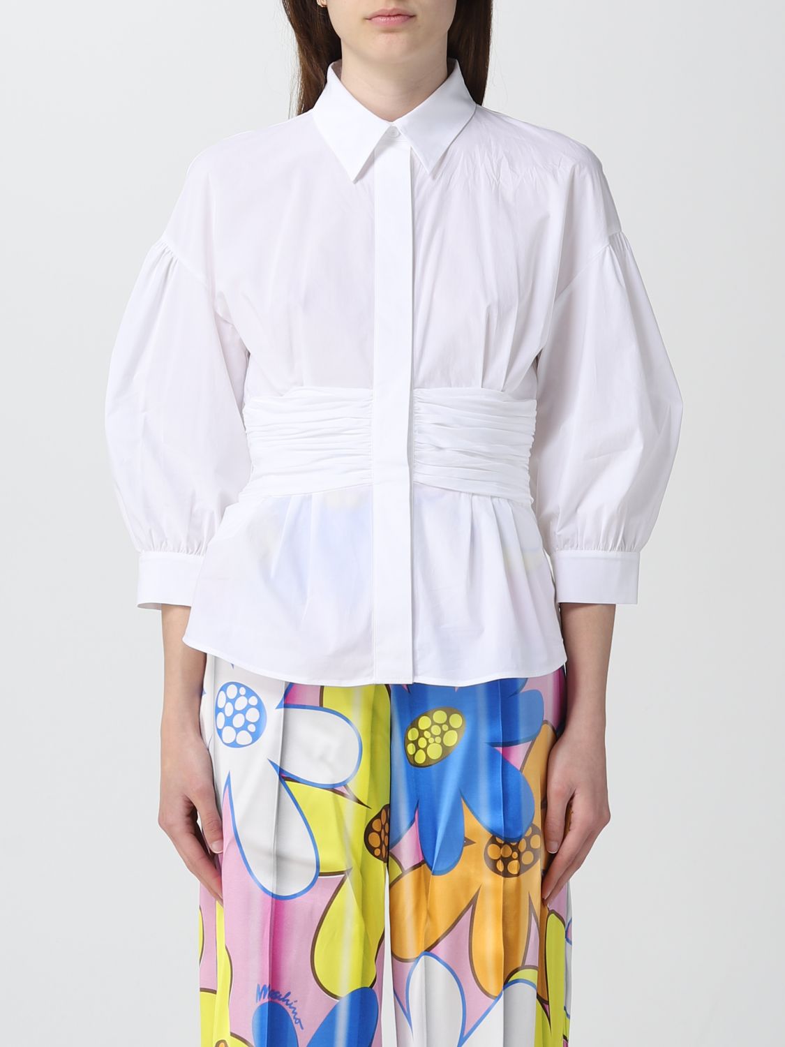 Moschino Couture Skirt  Woman In White