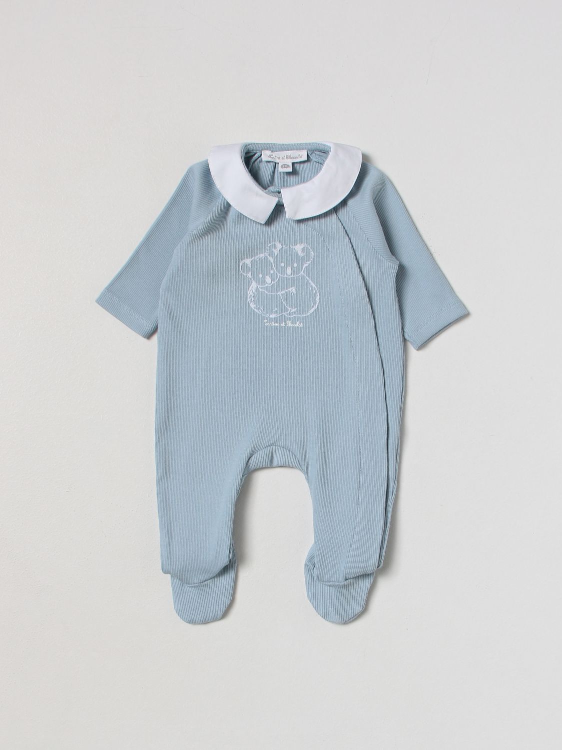 Tartine Et Chocolat Babies' Overall  Kinder Farbe Himmelblau In Sky