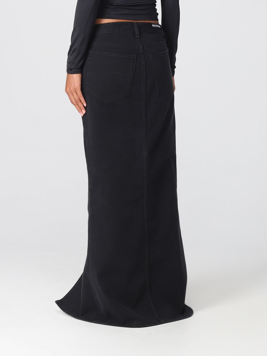 Full length Maxi Skirts for Women in black color | FASHIOLA.ph