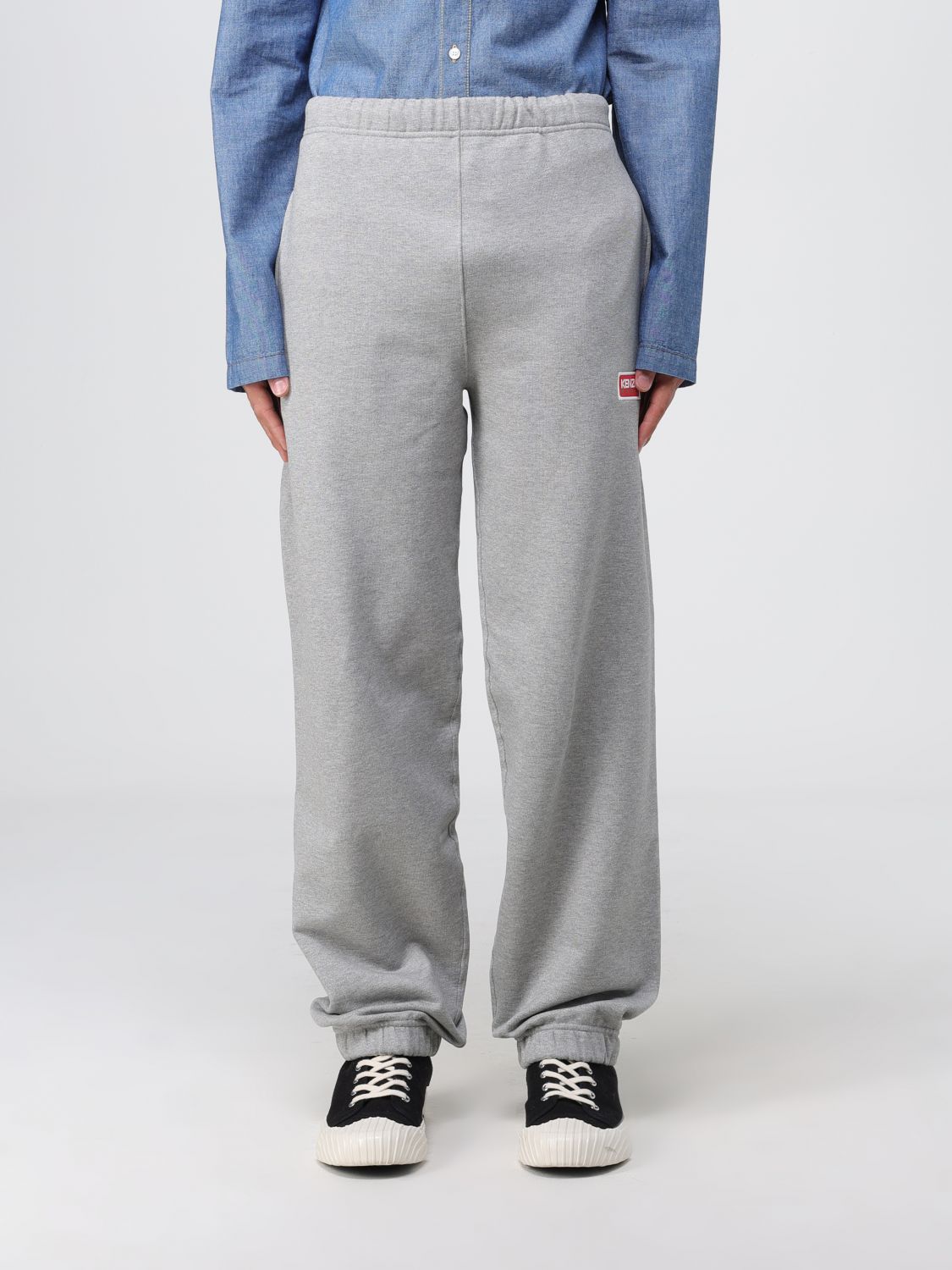 Kenzo Trousers  Men In Grey