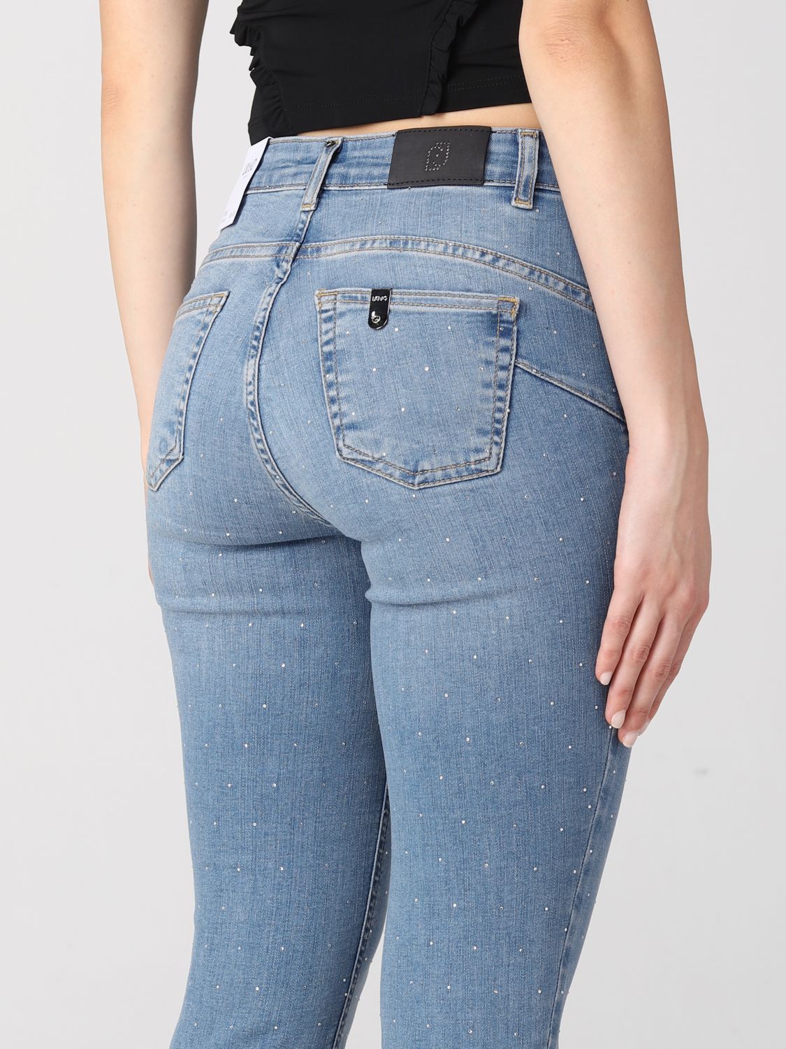 LIU JO: jeans for woman - Blue  Liu Jo jeans UF3040D4811 online at