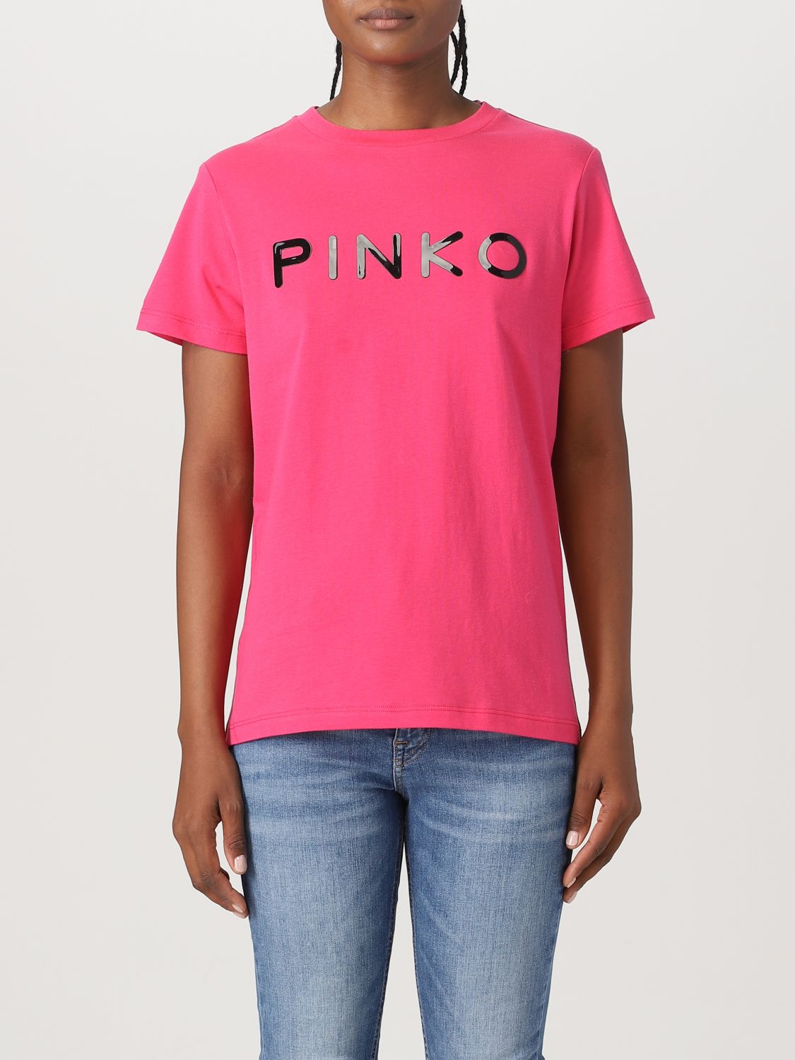 PINKO：Tシャツ レディース - ピンク | GIGLIO.COMオンラインのPinko T