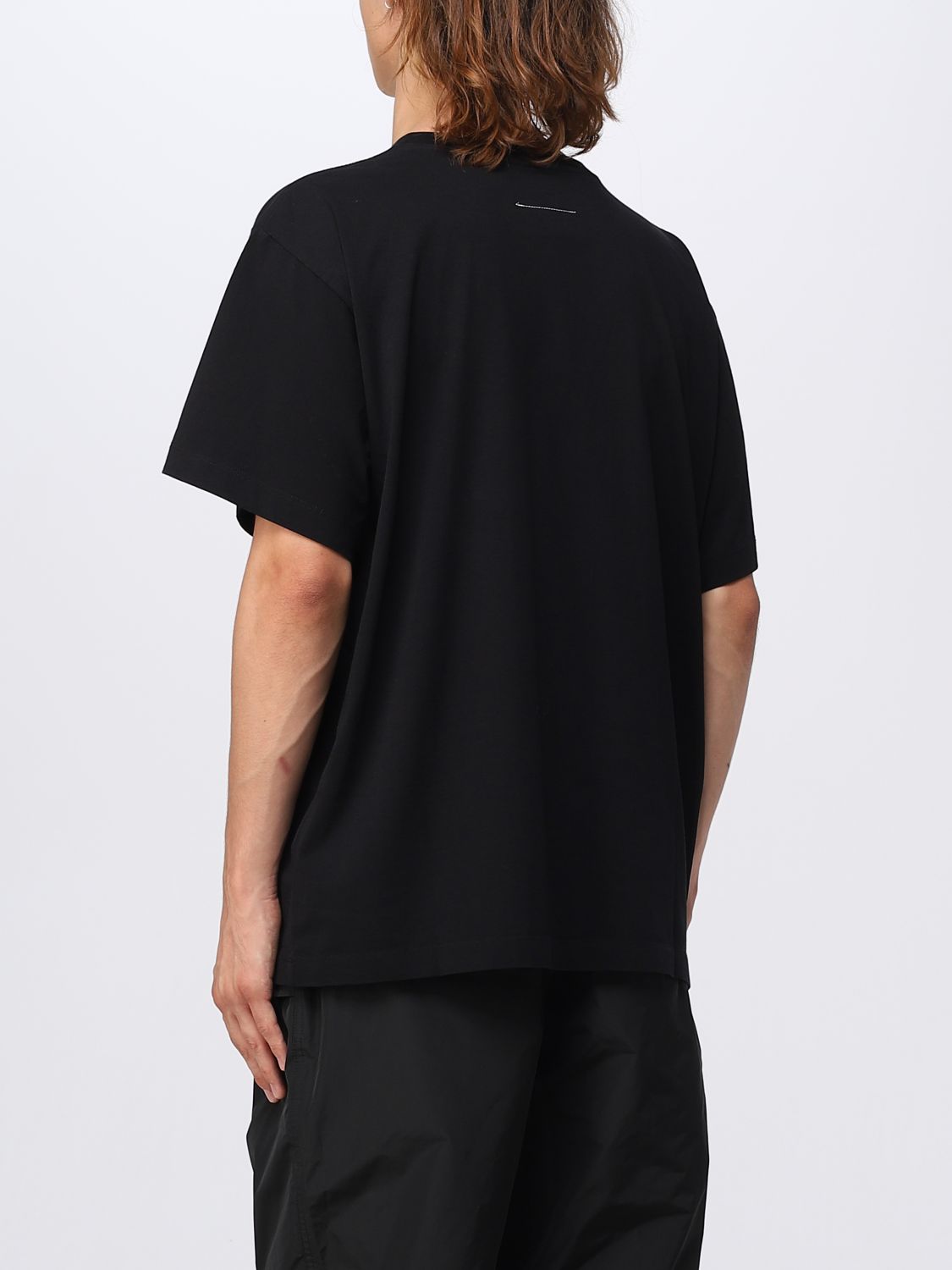 MM6 MAISON MARGIELA: t-shirt for men - Black | Mm6 Maison Margiela