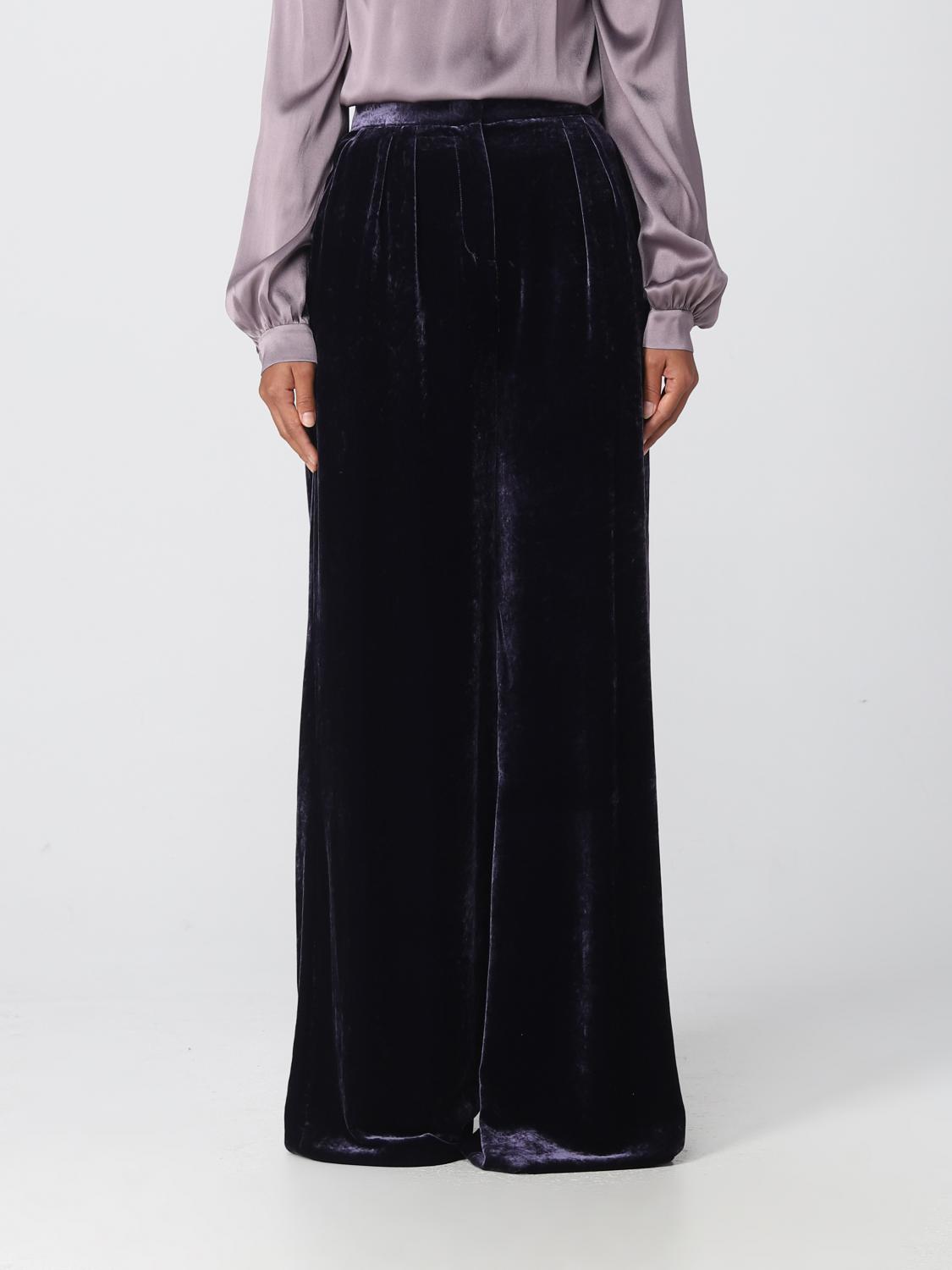 Alberta Ferretti Pants  Woman Color Violet