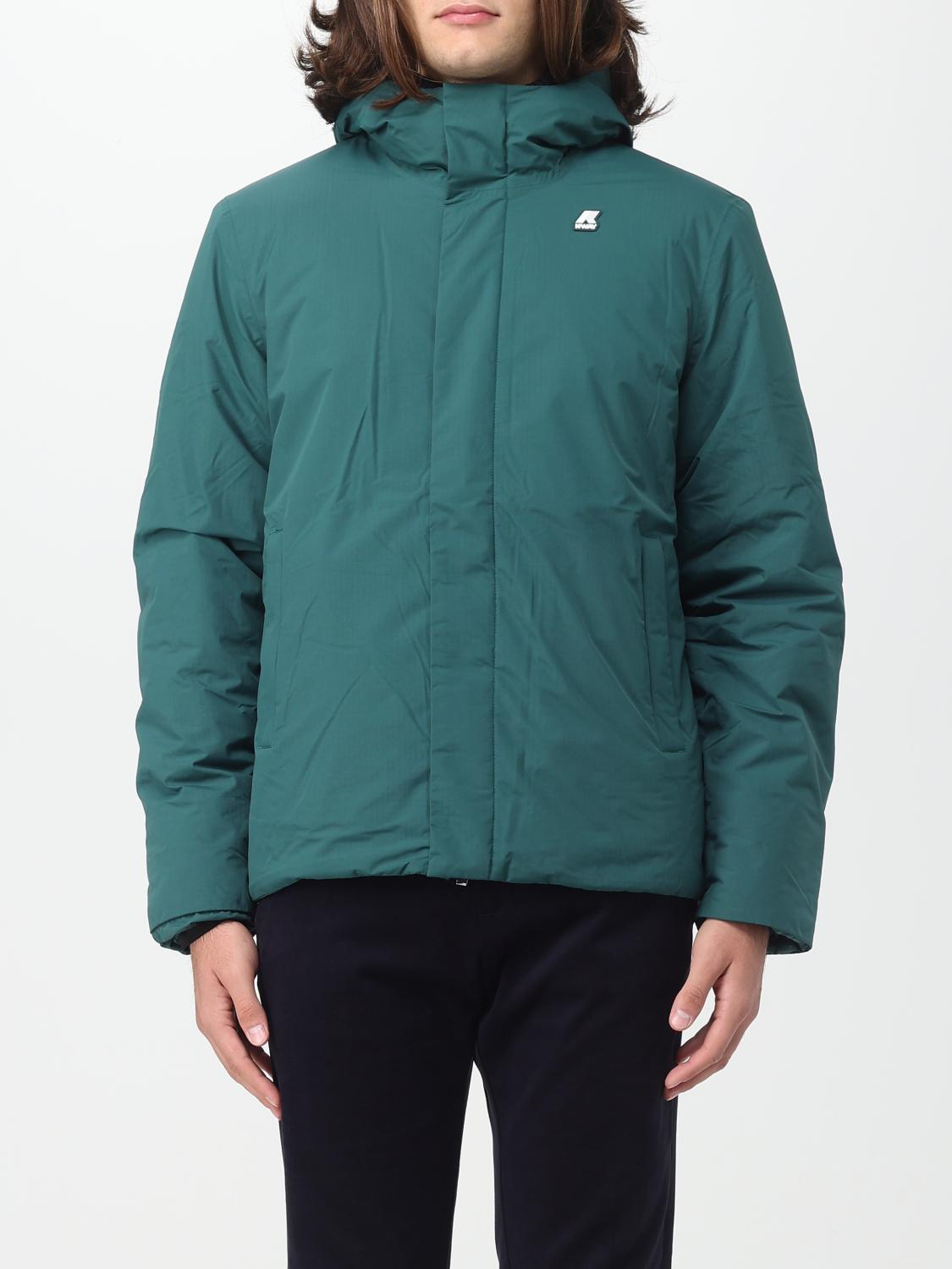 Jacket K-WAY Men colour Grass Green