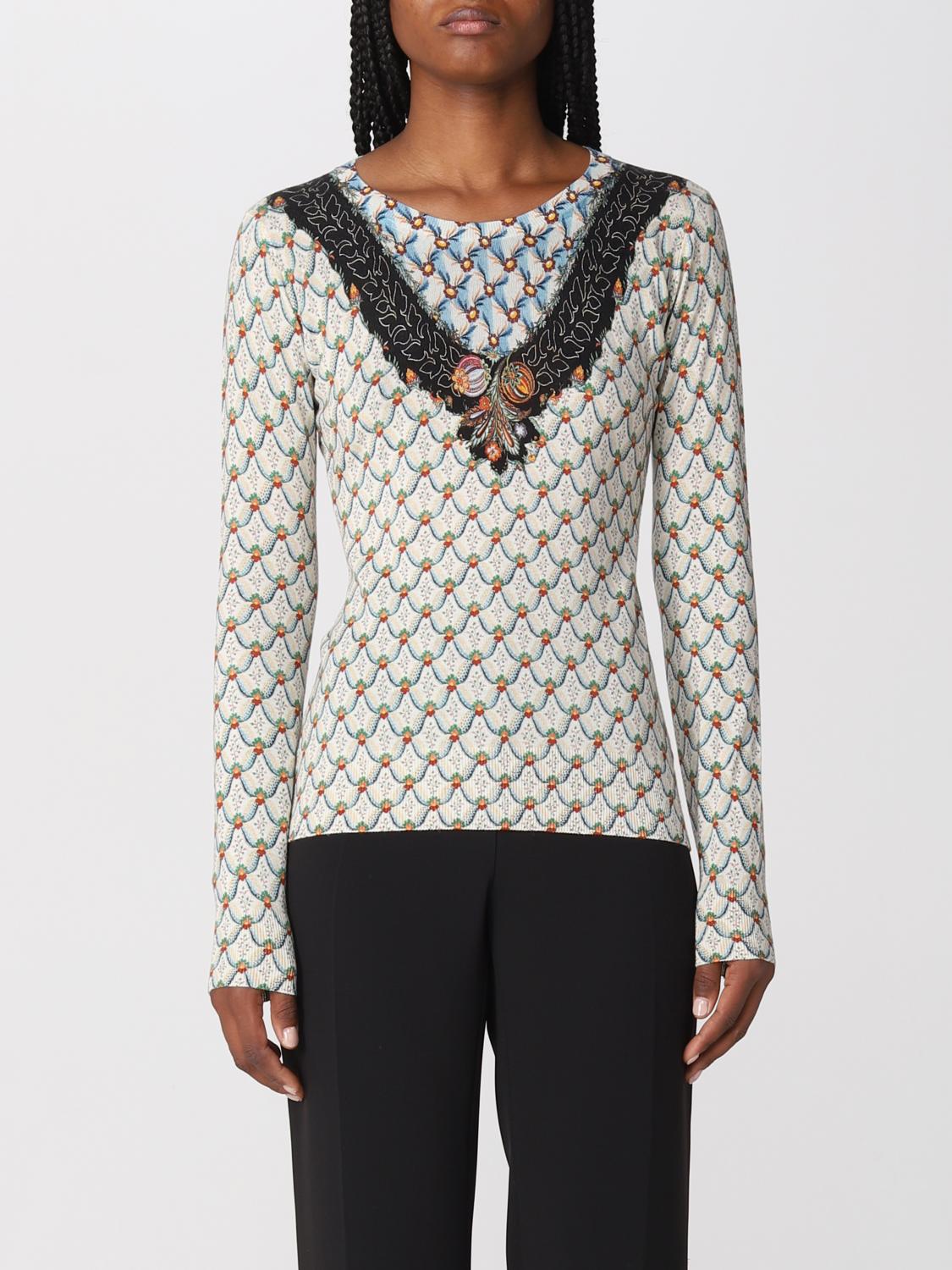 Jumper ETRO Woman colour Blue