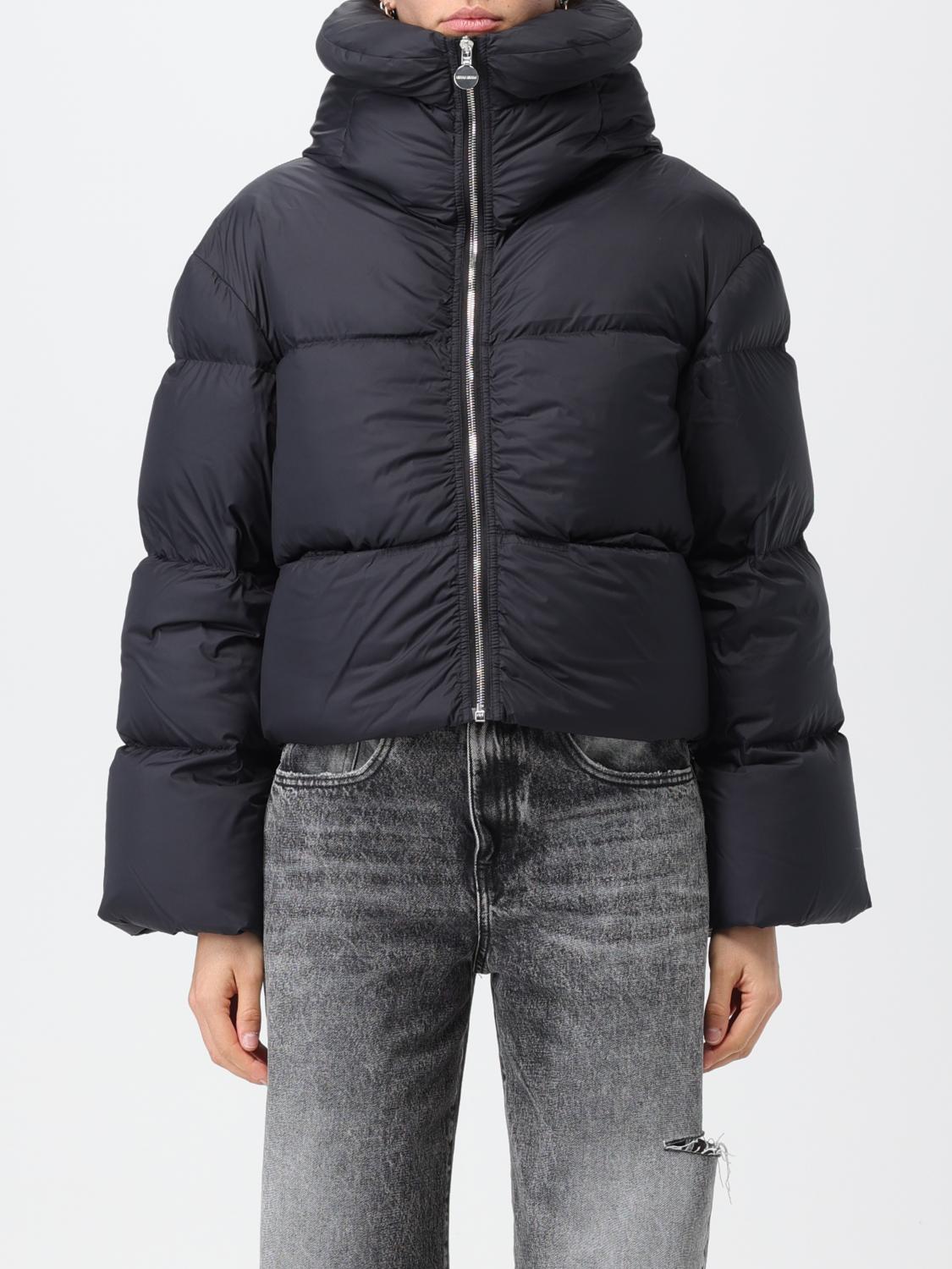 Ienki Ienki Bear Kenny Zip-up Puffer Jacket In Black