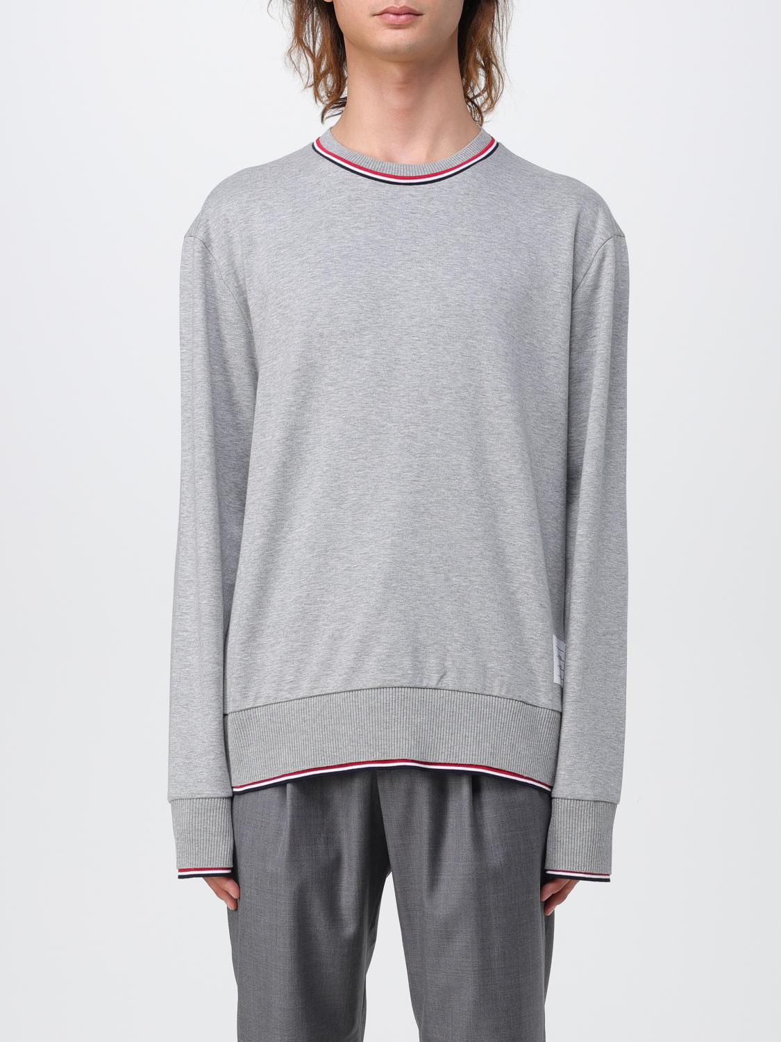 Shop Thom Browne Sweater  Men Color Grey