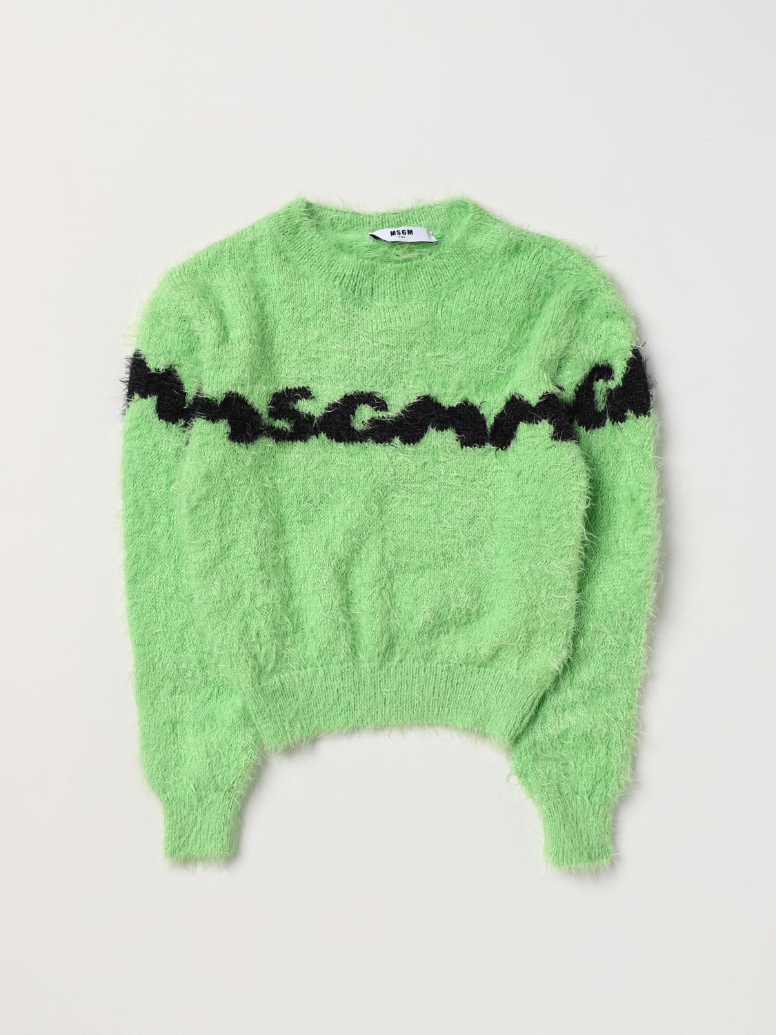 Msgm Jumper  Kids Kids In Green