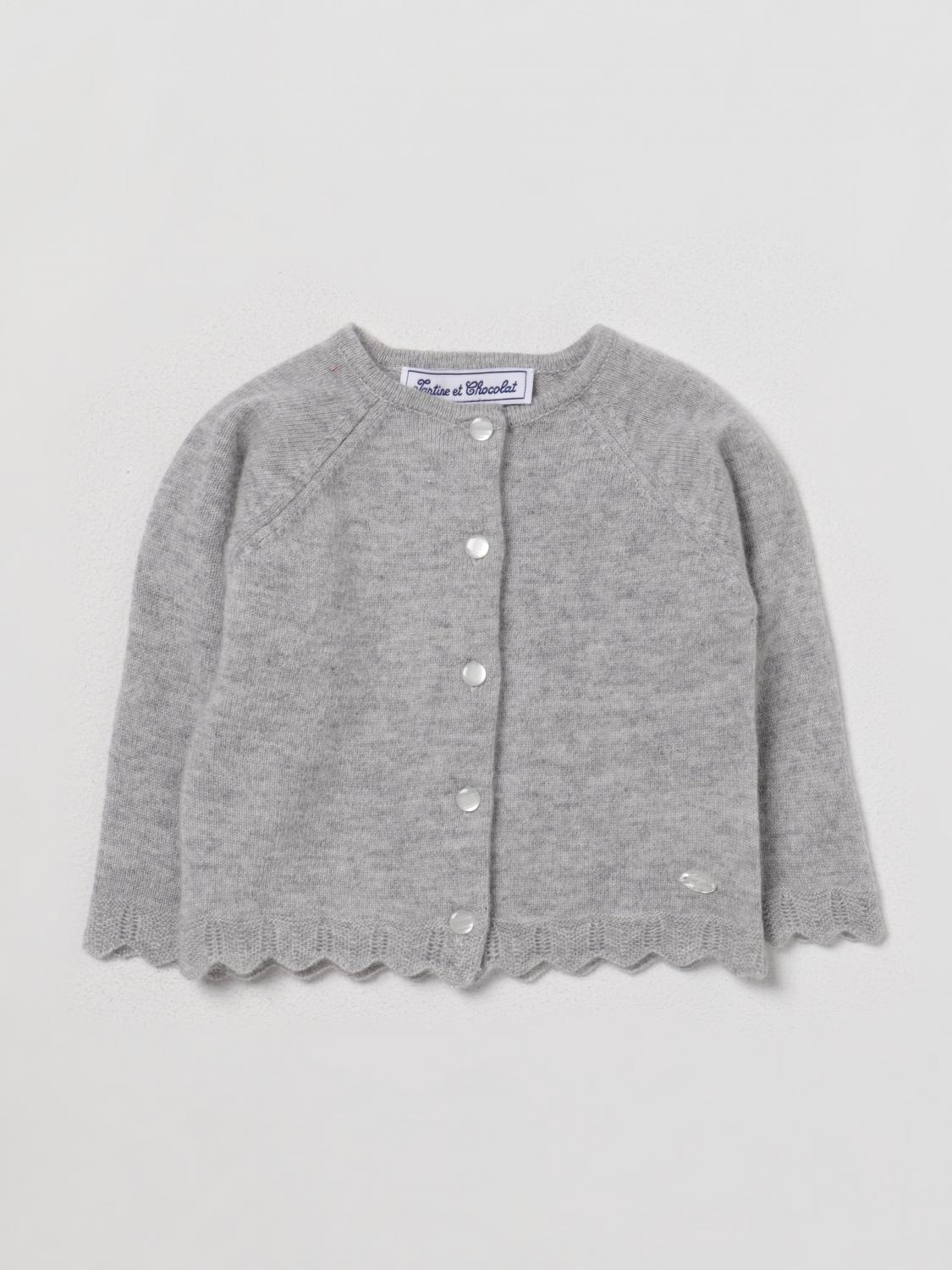 TARTINE ET CHOCOLAT Pullover Kinder Farbe Grau