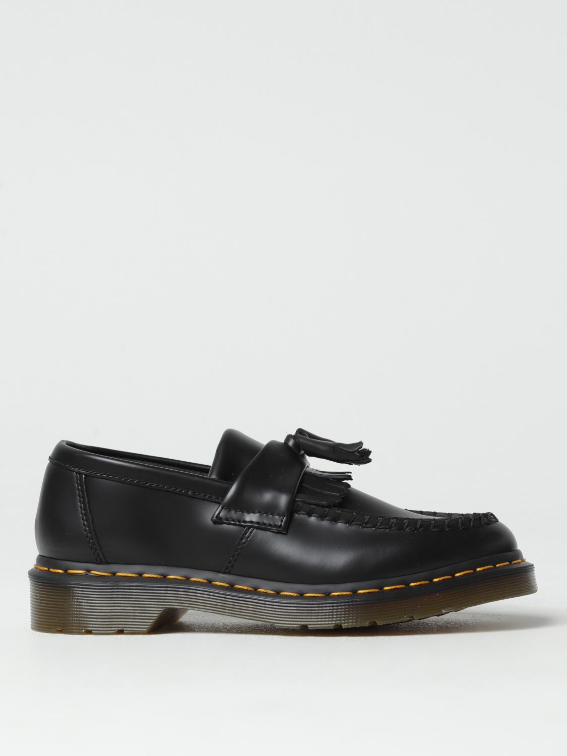 Dr. Martens Brushed Calfskin Loafer In Black