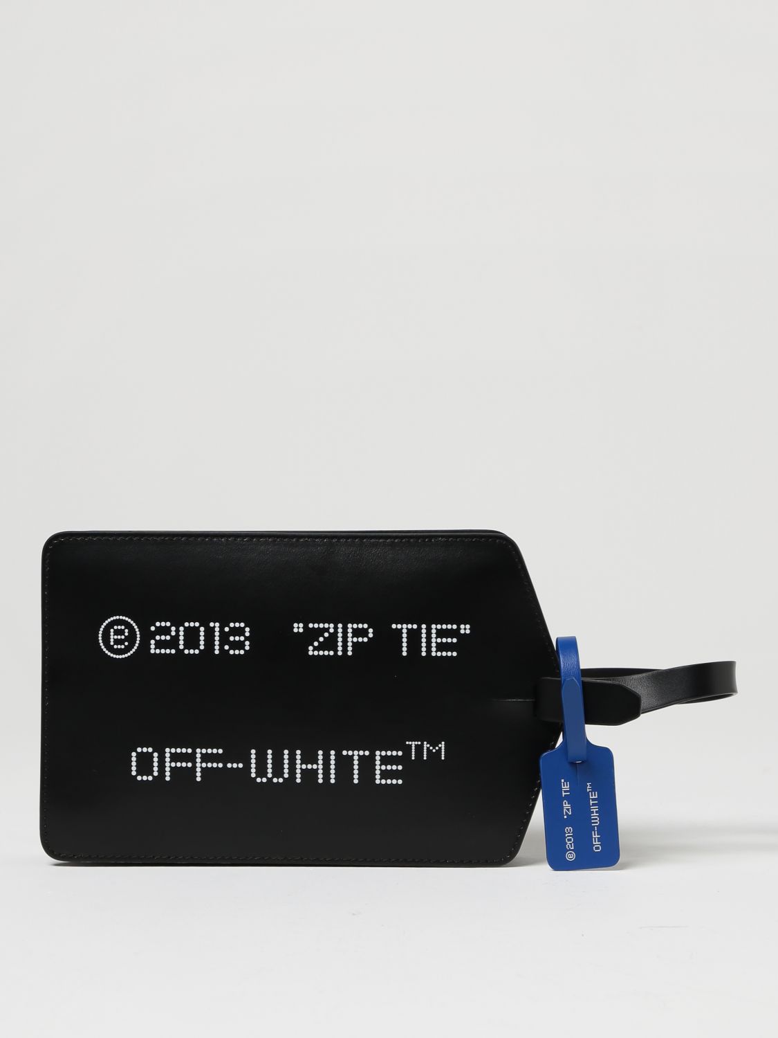 Off-White Portadocumenti Uomo OMND050LEA0011020 Pelle Nero 127,4€