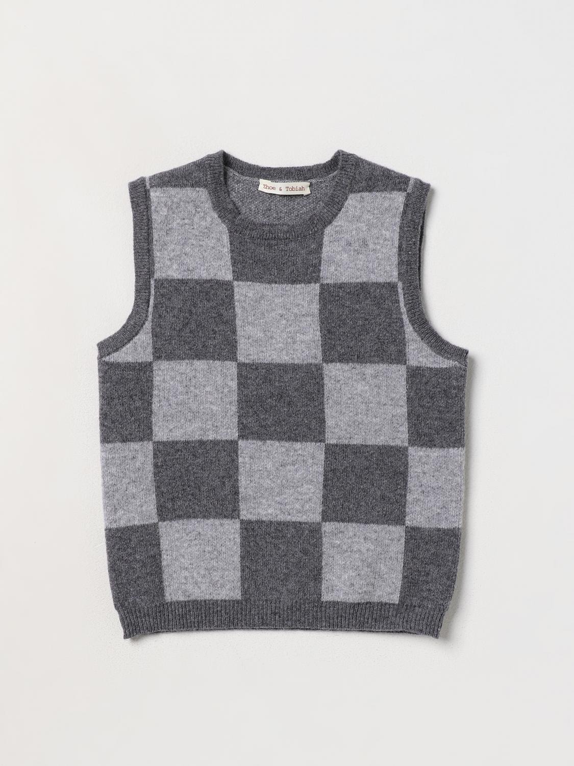 Zhoe & Tobiah Waistcoat  Kids Color Grey