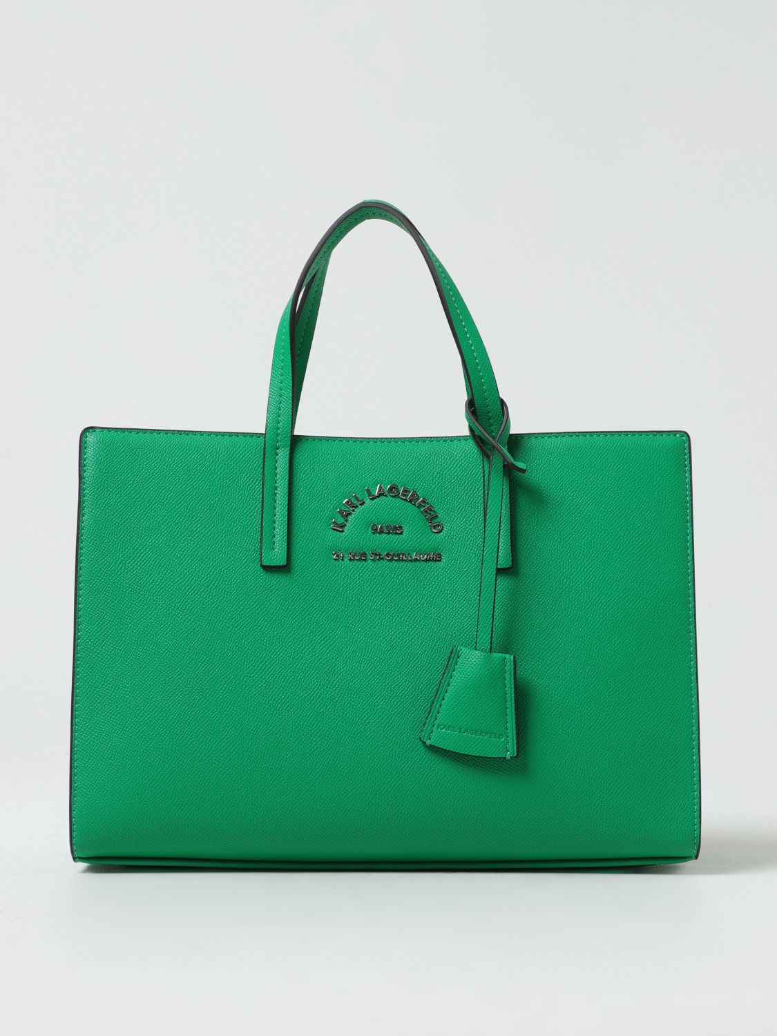 Karl Lagerfeld Handbag  Woman In Green