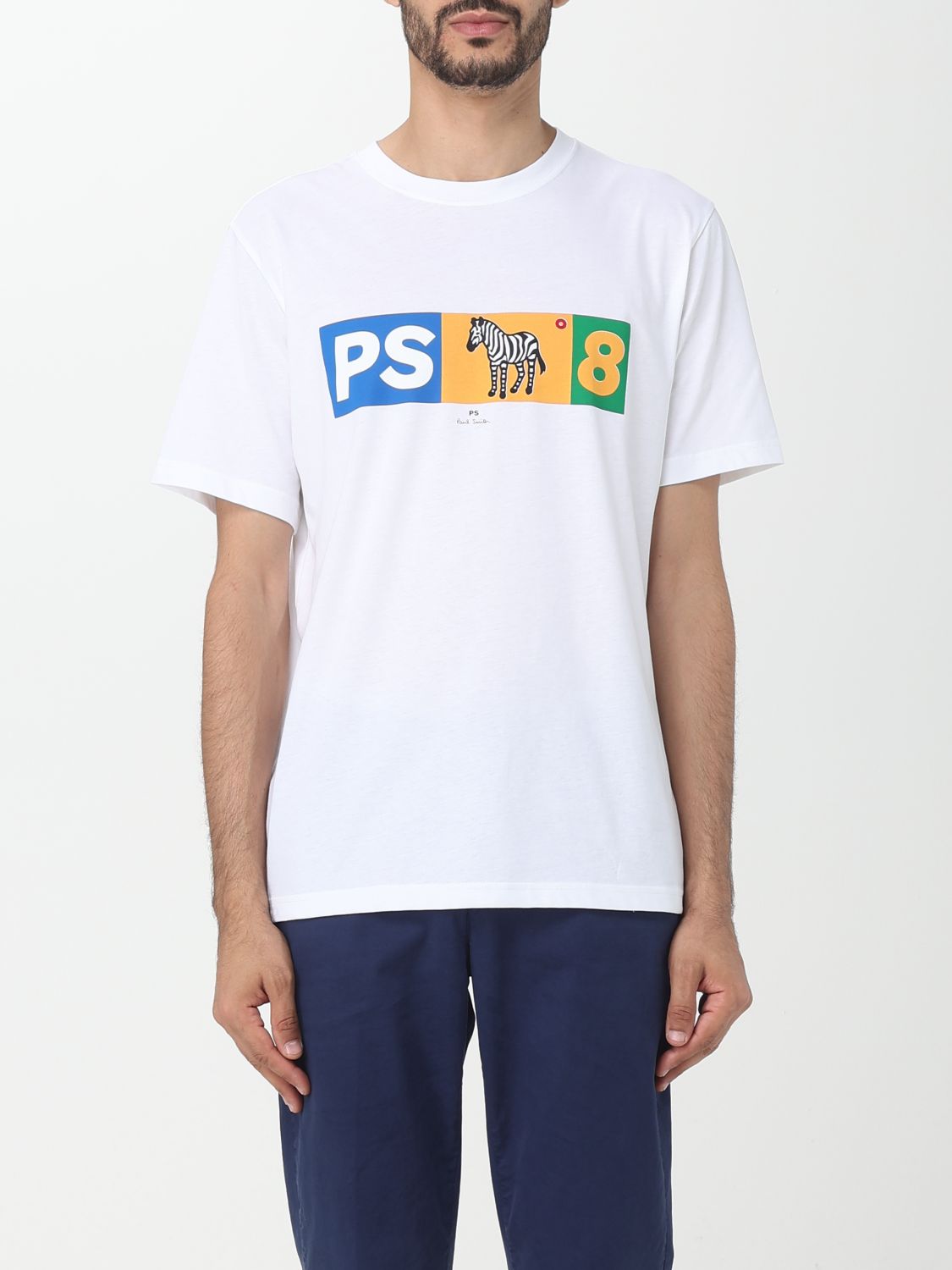 PAUL SMITH：Tシャツ メンズ - ホワイト | GIGLIO.COMオンラインのPaul