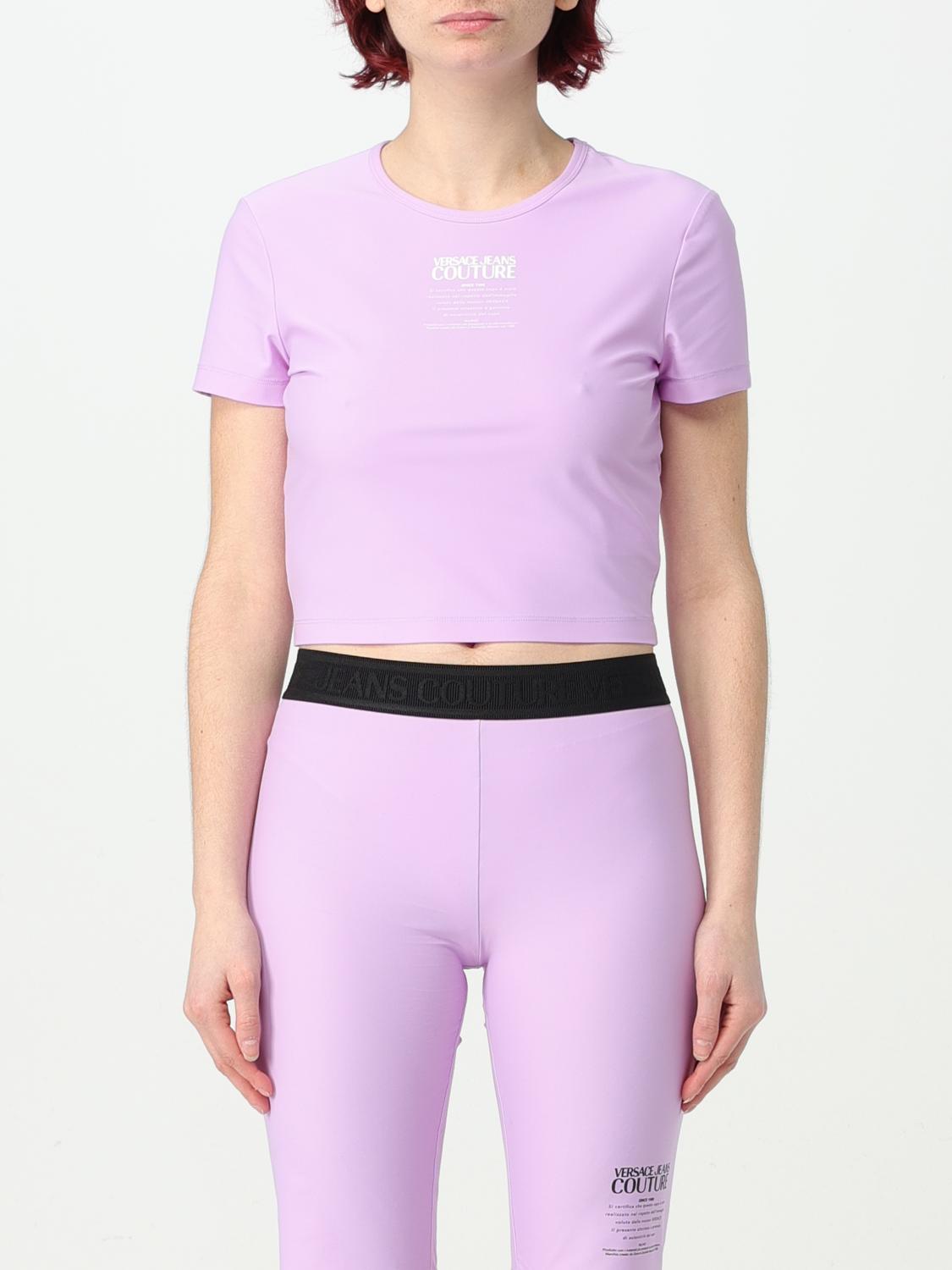 VERSACE JEANS COUTURE T-Shirt Damen Farbe Violett