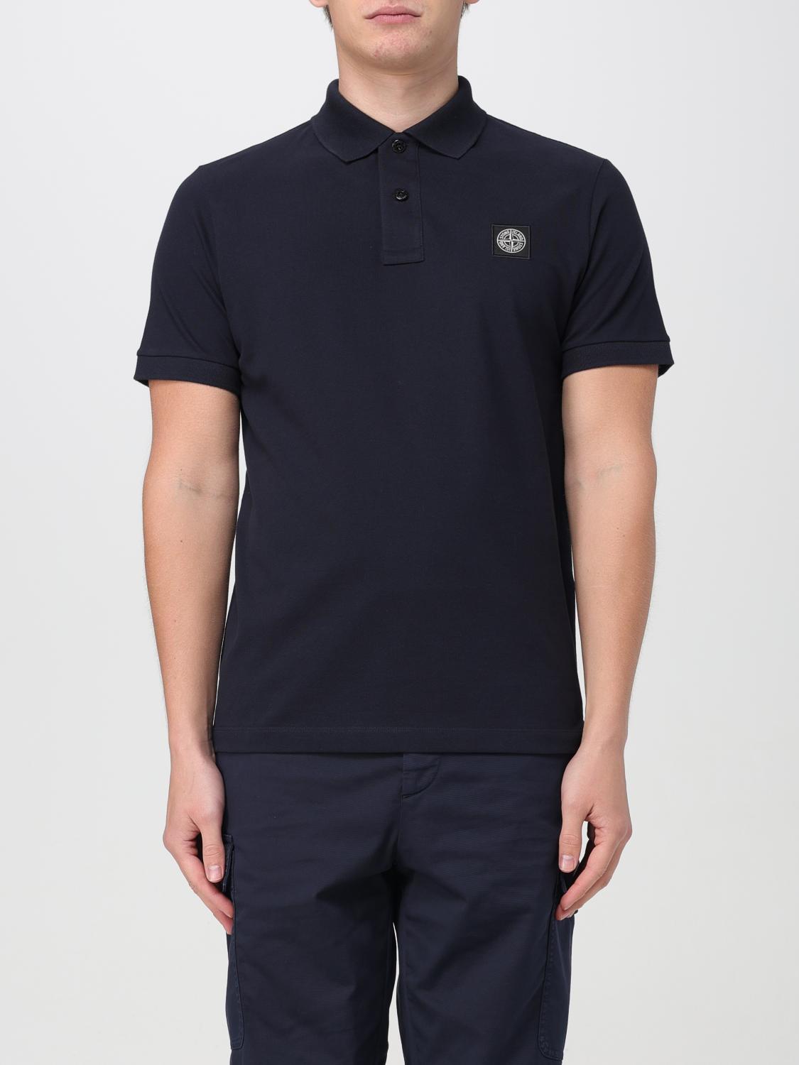 Polo Shirt STONE ISLAND Men colour Blue