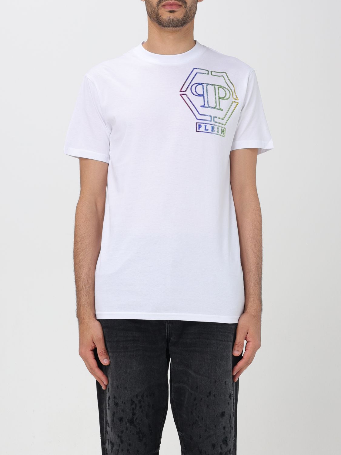 Philipp Plein T-shirt  Herren Farbe Weiss In White