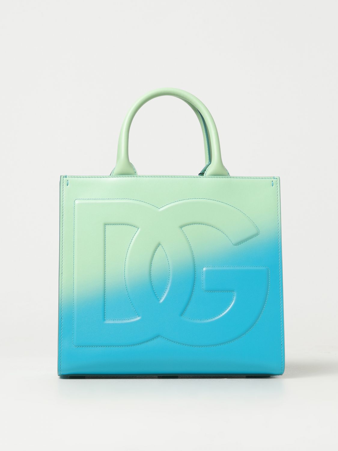 Dolce & Gabbana Tote Bags  Woman Color Gnawed Blue