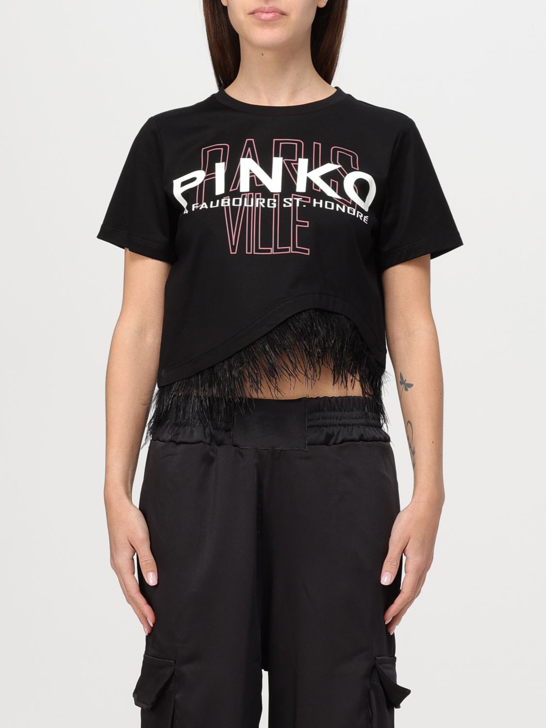 Pinko T-shirt  Woman In Black