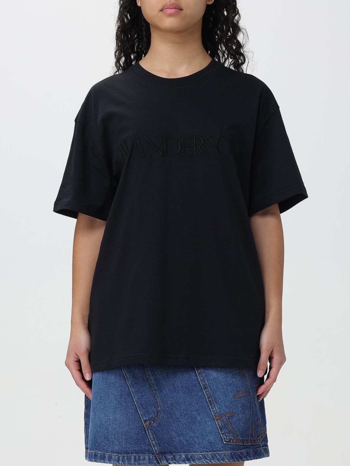 T-Shirt JW ANDERSON Woman colour Black