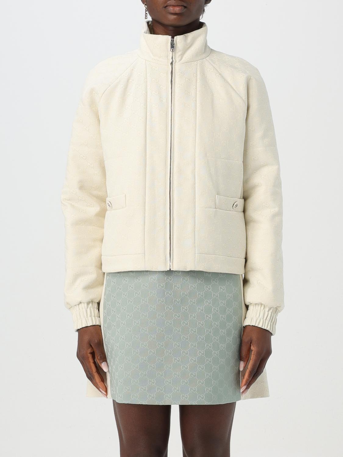 Gucci white jacket outlet womens