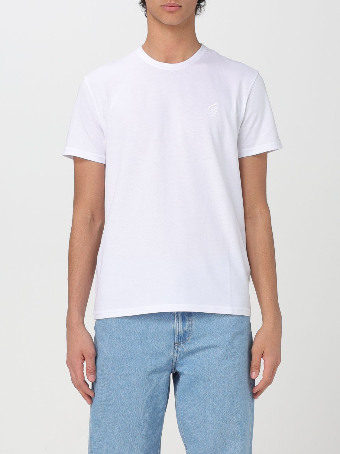 t-shirt hogan men colour white