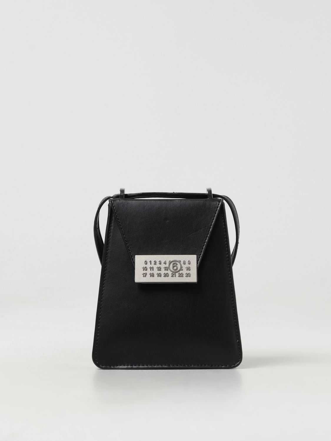 Shop Mm6 Maison Margiela Mini Bag  Woman Color Black