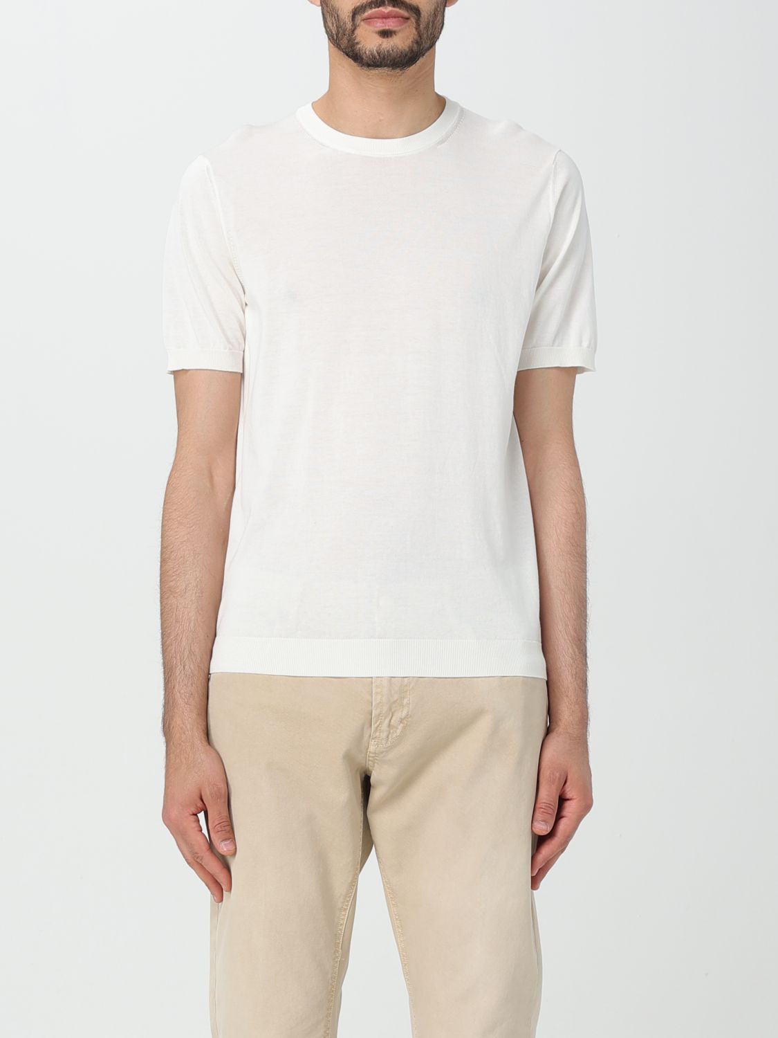 Shop Drumohr T-shirt  Men Color White