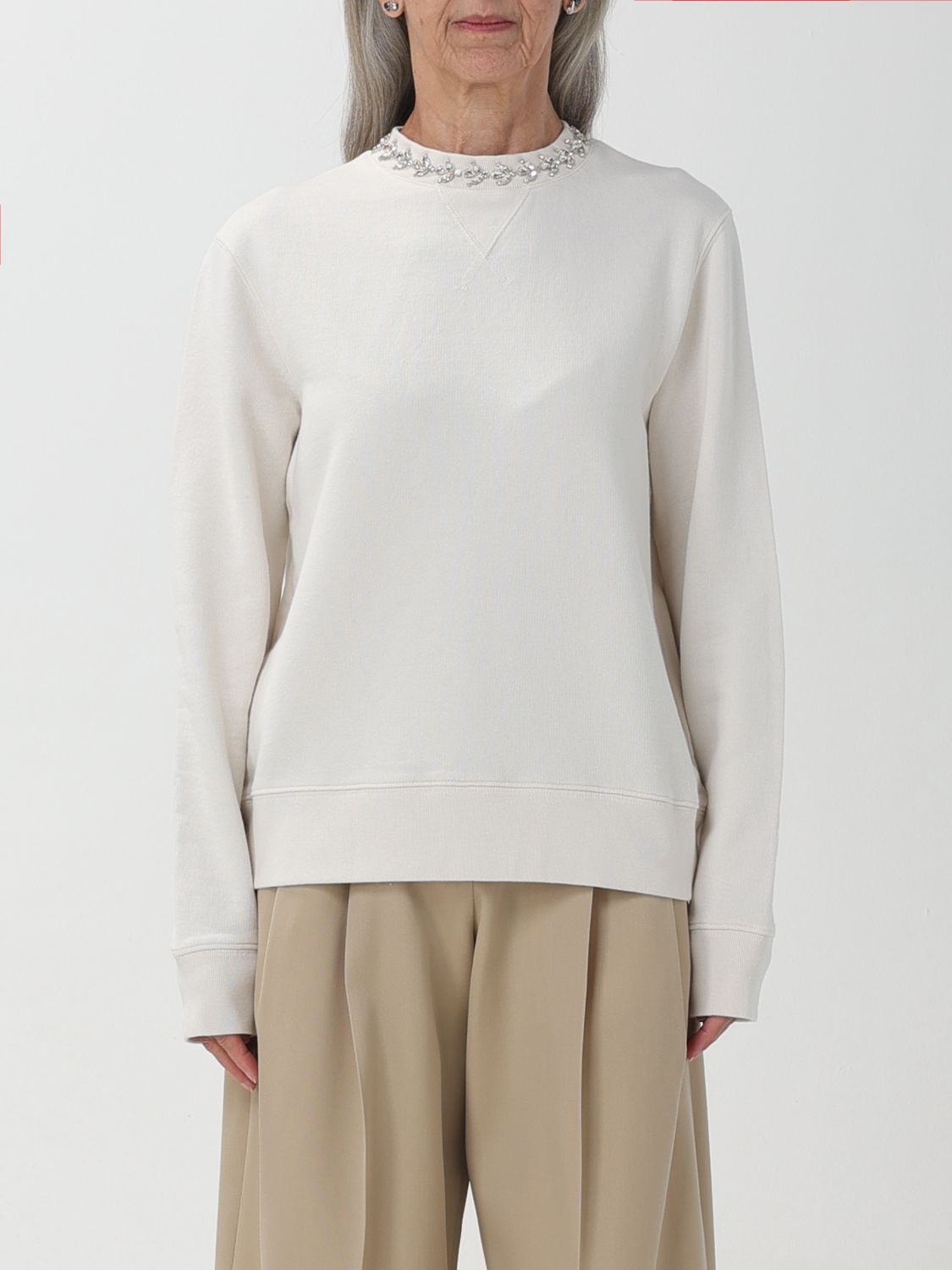 Shop Golden Goose Sweater  Woman Color White