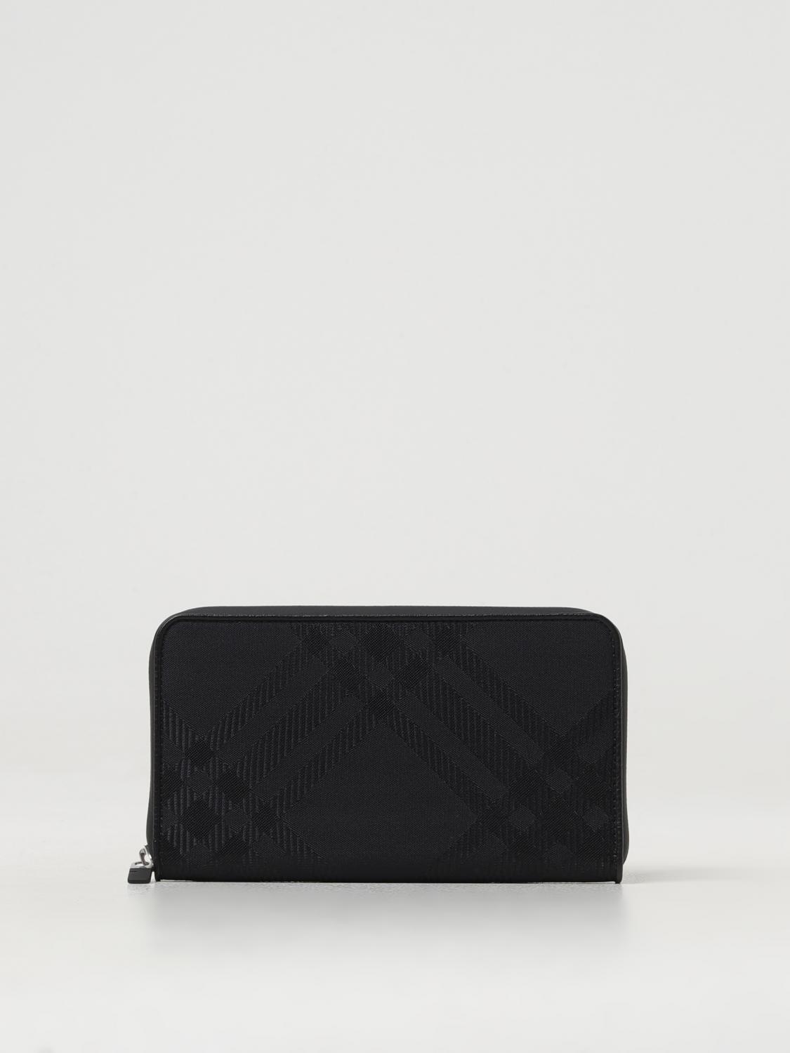 Shop Burberry Wallet  Men Color Black