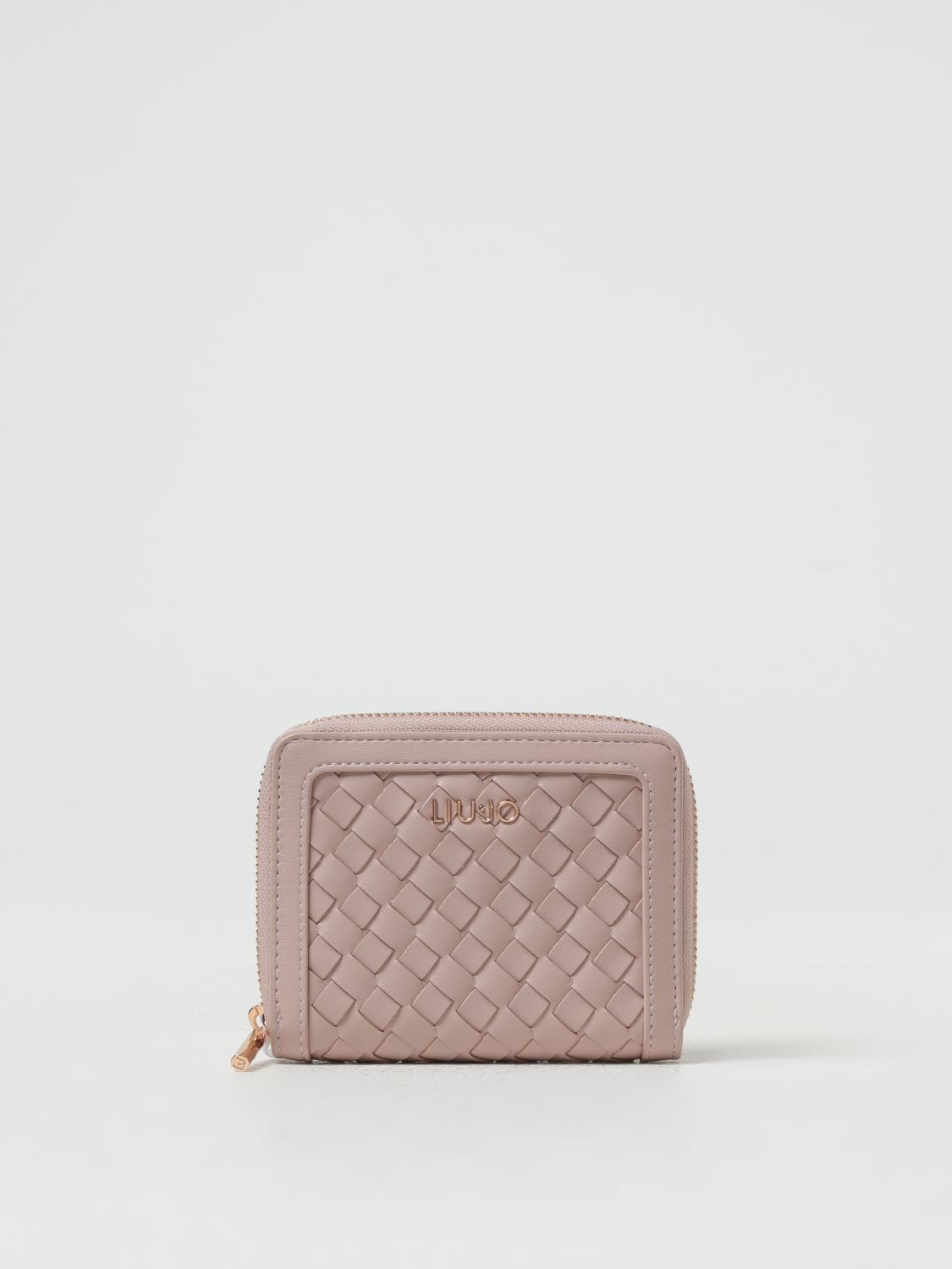 Shop Liu •jo Wallet Liu Jo Woman Color Pink