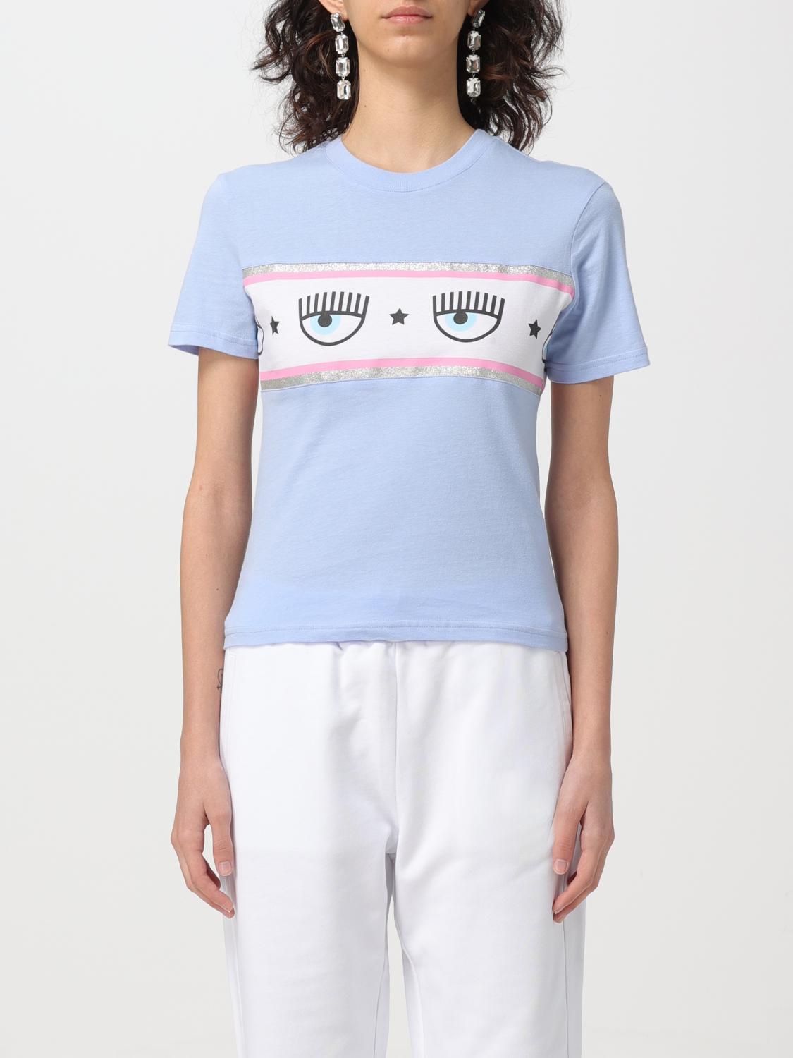 T-Shirt CHIARA FERRAGNI Woman colour Blue