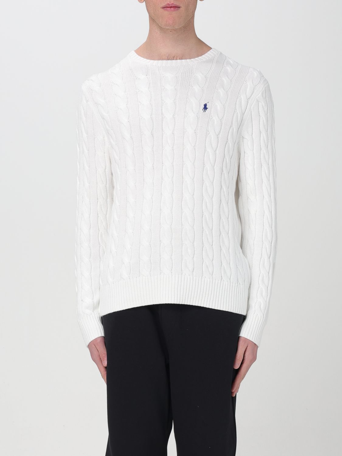 Shop Polo Ralph Lauren Sweater  Men Color White